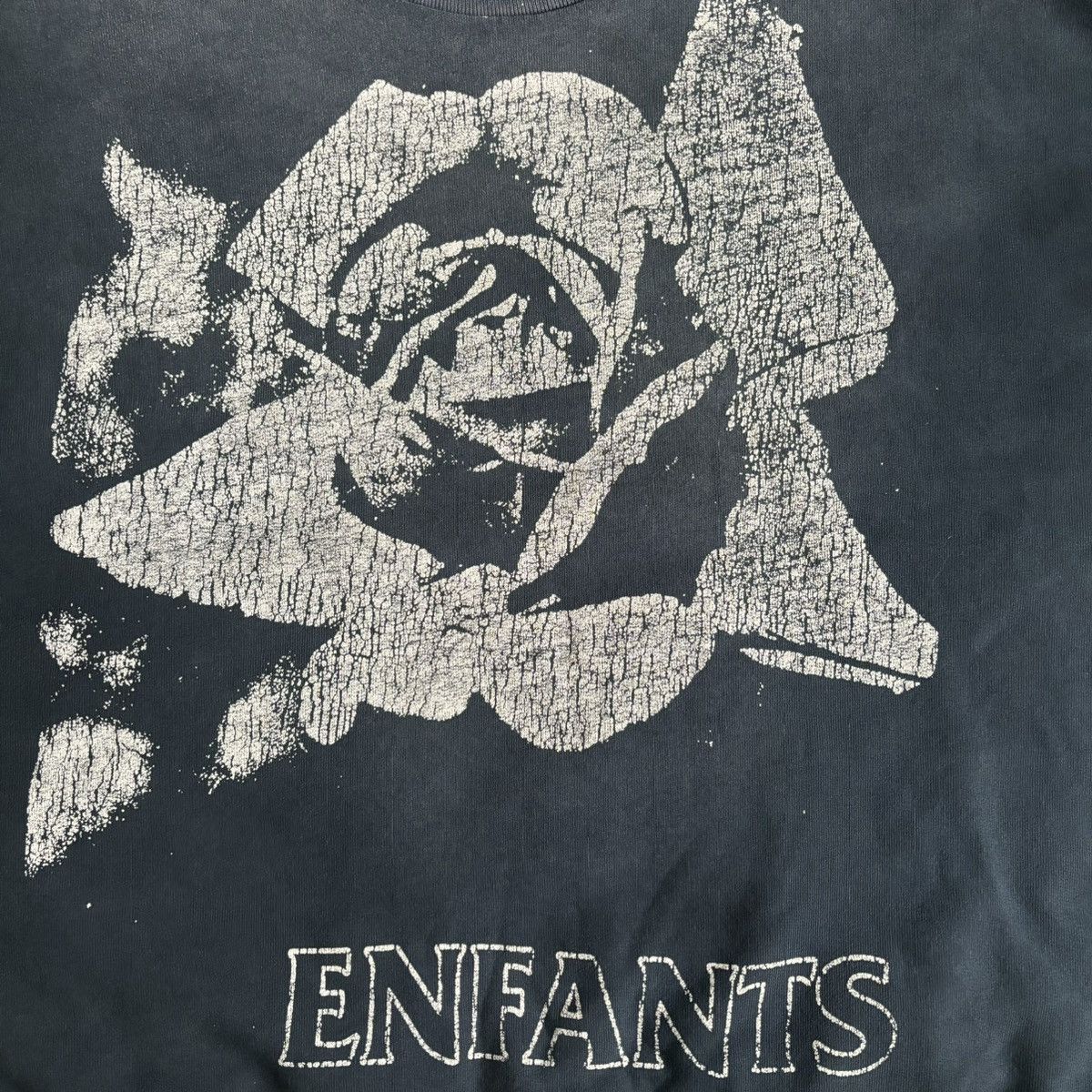 Enfants Riches Deprimes erd rose printed crew neck pullover Size US M / EU 48-50 / 2 - 2 Thumbnail