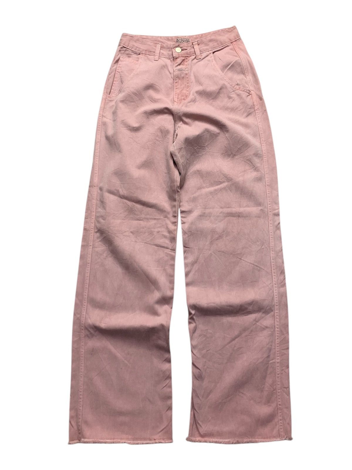 Marithe + Francois Girbaud 🐍 Marithe Francois Girbaud High Waisted Wide Leg Jeans Size 25" / US 0 / IT 36 - 1 Thumbnail