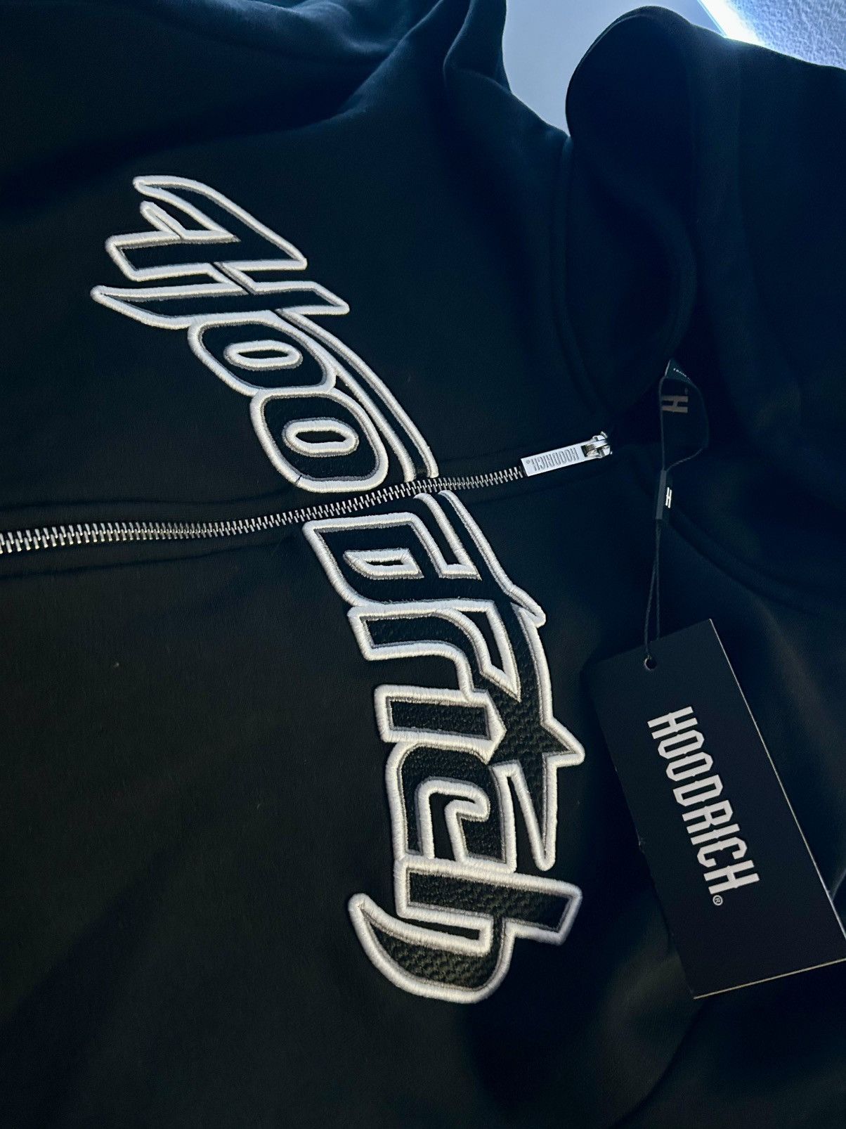 Hoodrich Hoodrich | Galaxy oversized Zip Hoodie[black/white] Size US M / EU 48-50 / 2 - 2 Thumbnail