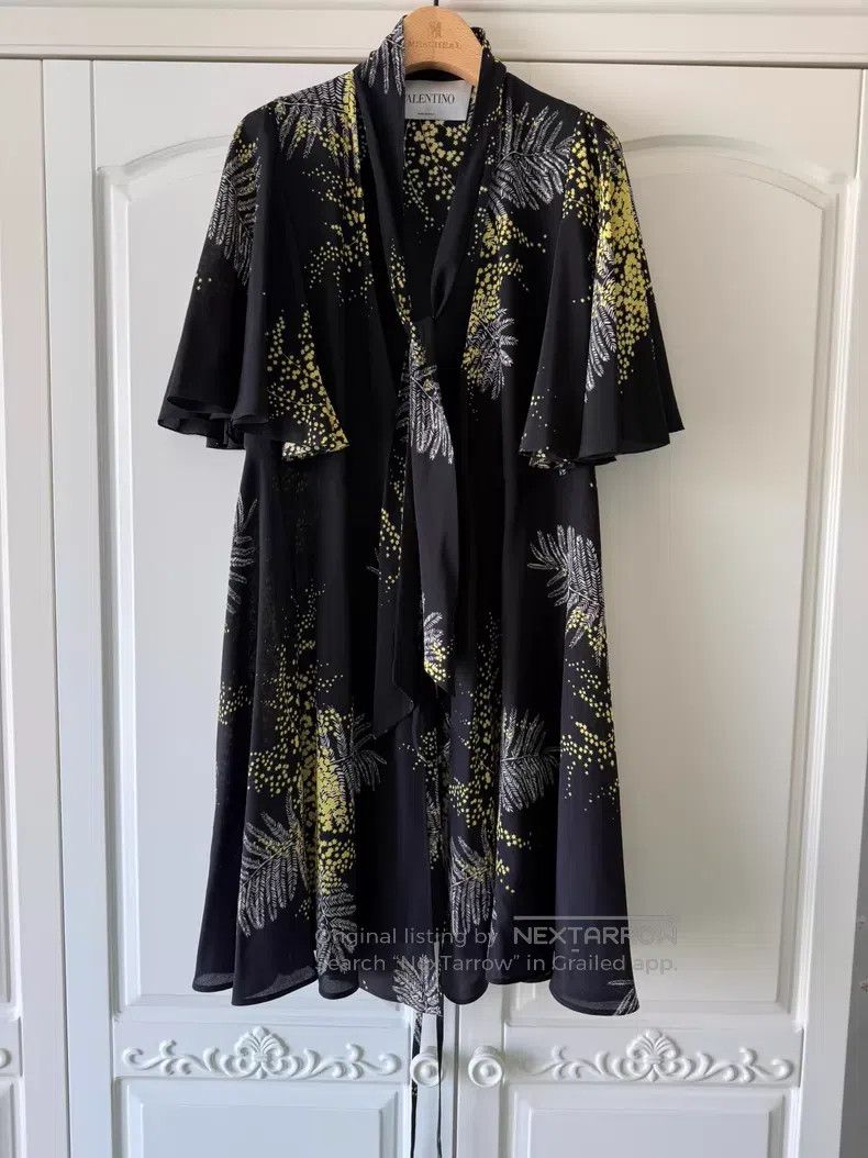 Valentino Valentino Mulberry silk dress Size M / US 6-8 / IT 42-44 - 2 Thumbnail
