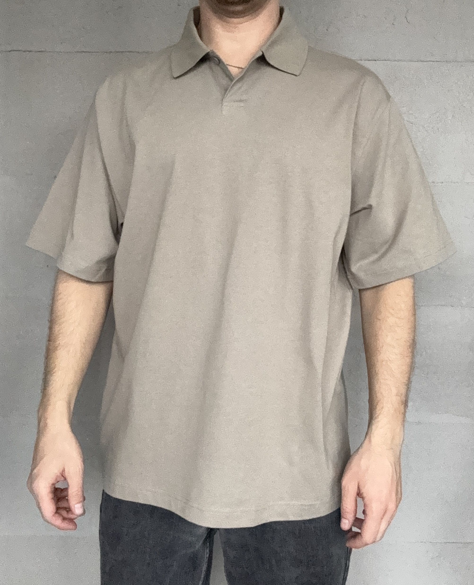 Essentials Fear Of God Essentials Polo Shirt, Moss Size US M / EU 48-50 / 2 - 2 Thumbnail