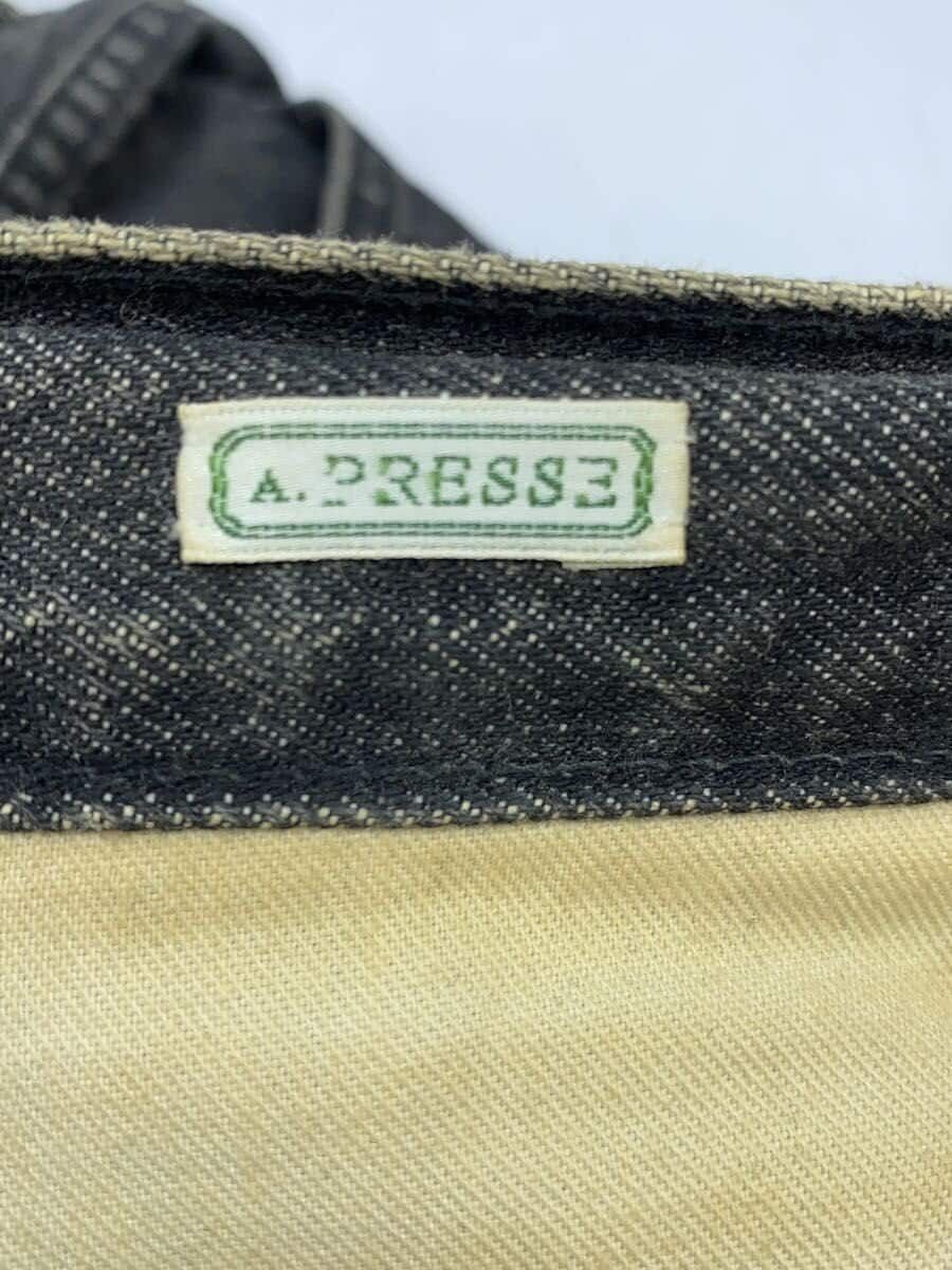 A.PRESSE Black Cotton Bottoms Size US 34 / EU 50 - 4 Thumbnail