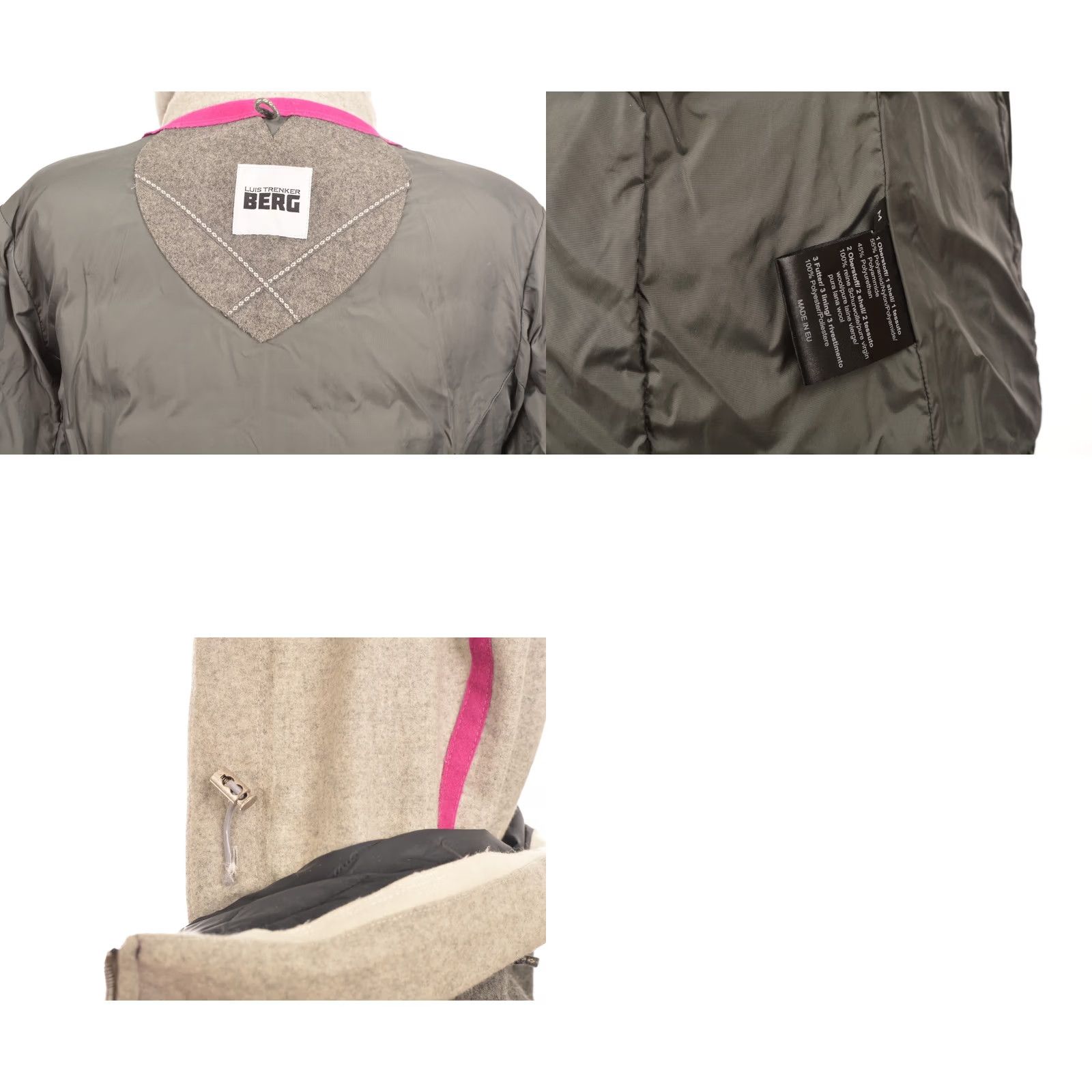 Vintage DDP Luis Trenker Berg Womens Primaloft Jacket X1520 Size M Black Jacket Womens Size M / US 6-8 / IT 42-44 - 8 Thumbnail