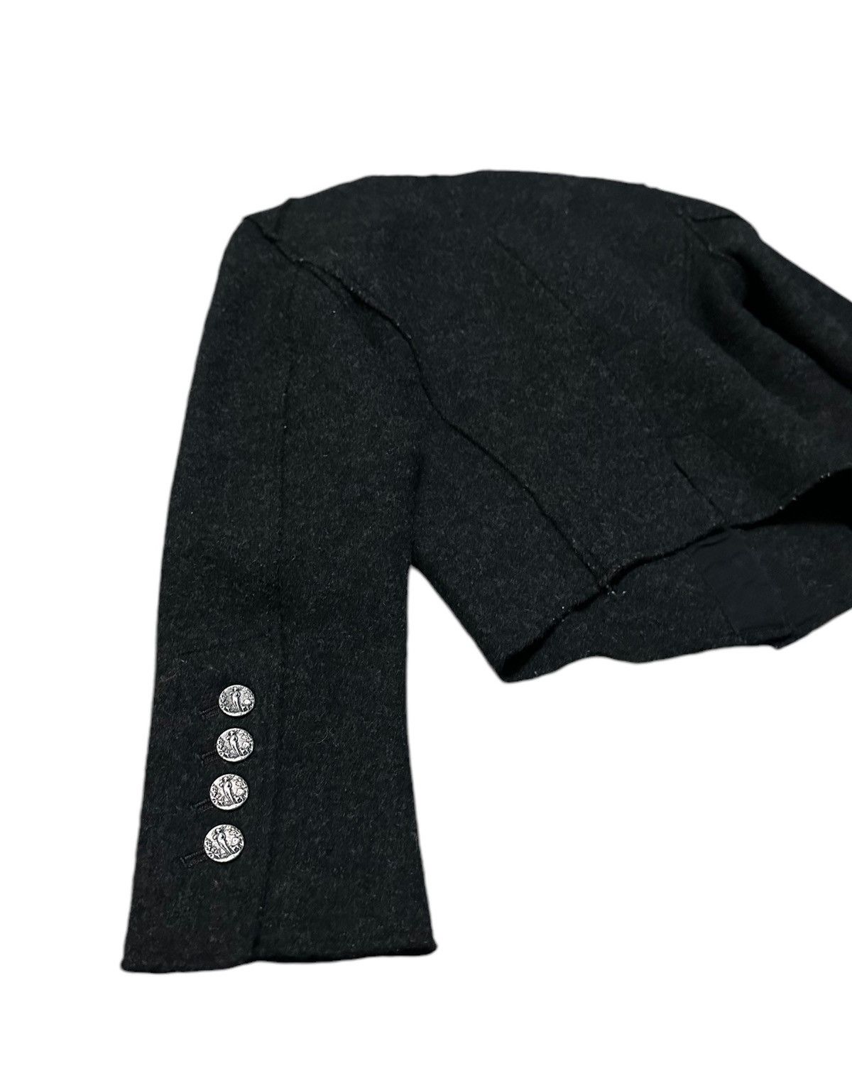 Agnes B cropped wool jacket