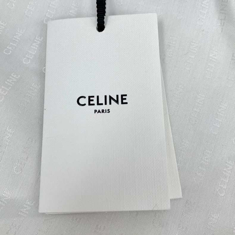 Celine Blue Printed Celine Long Sleeve Jacket Size US S / EU 44-46 / 1 - 8 Thumbnail
