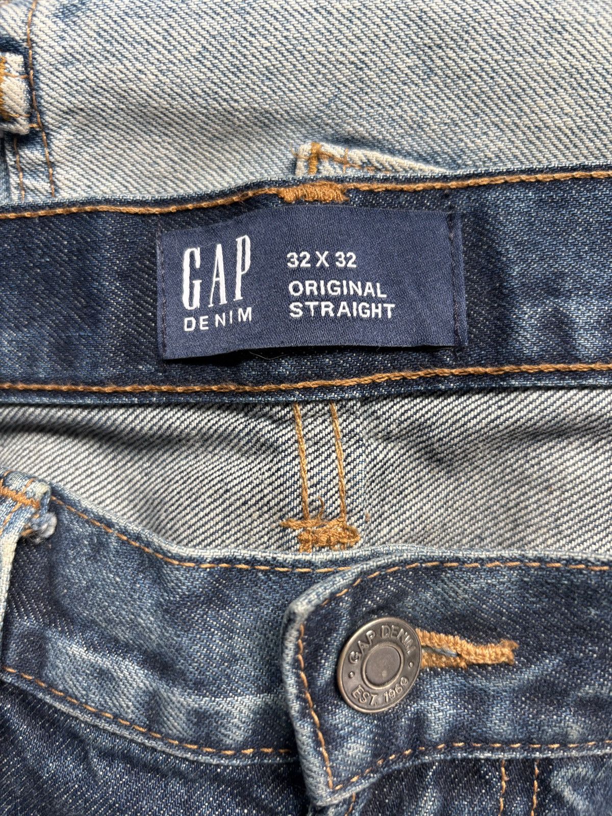 Gap GAP Straight Leg Jeans Size US 32 / EU 48 - 3 Thumbnail