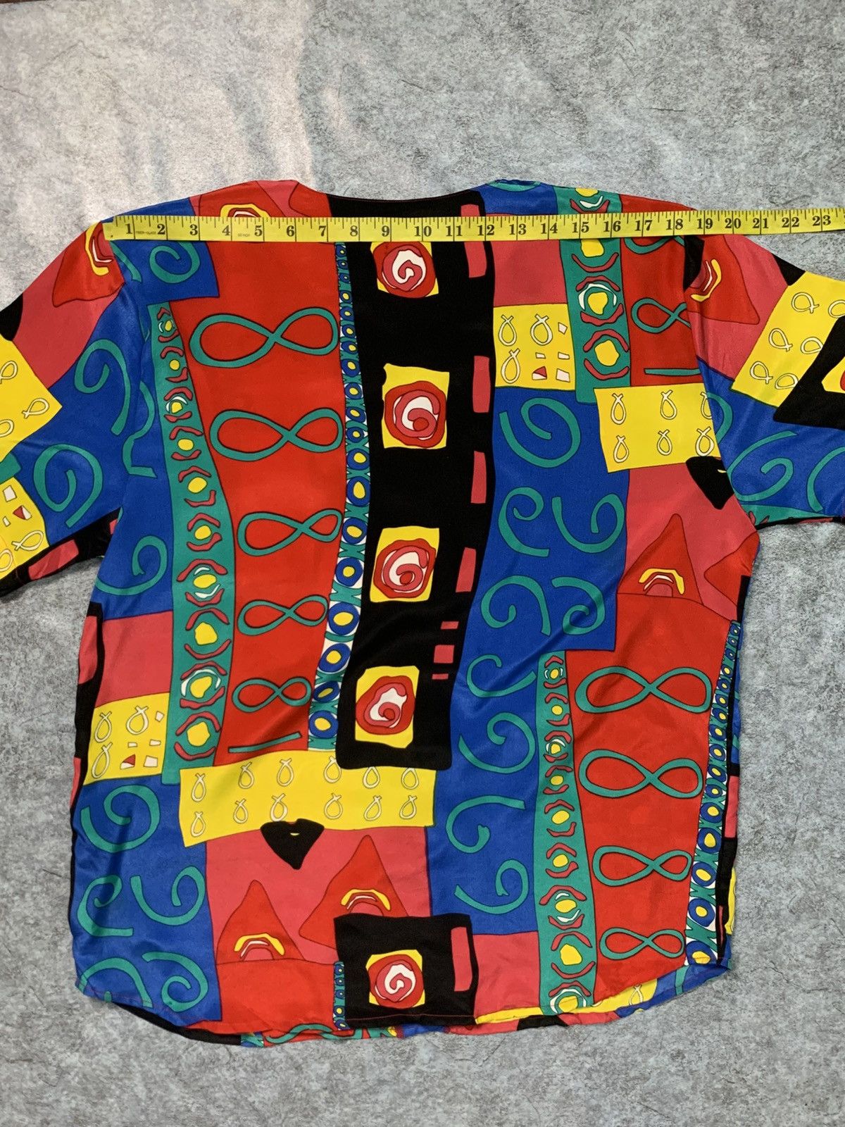 Stadium Goods Rare Design Vintage Stadium Short Sleeved Button Down Blouse Size L / US 10 / IT 46 - 8 Thumbnail