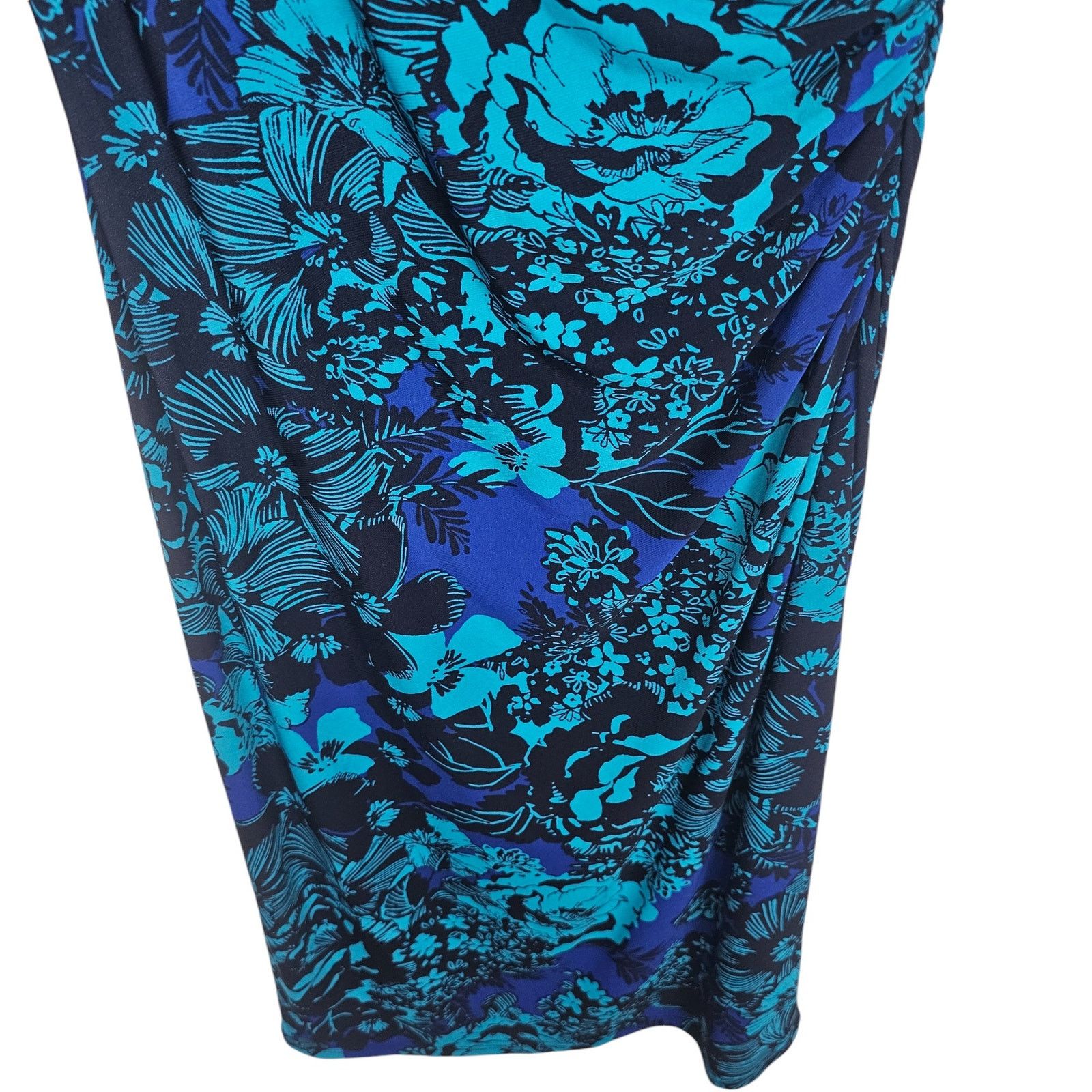 Lauren Ralph Lauren Lauren Ralph Lauren Womens Floral Sheath Dress 2 Career Corp Size XS / US 0-2 / IT 36-38 - 3 Thumbnail