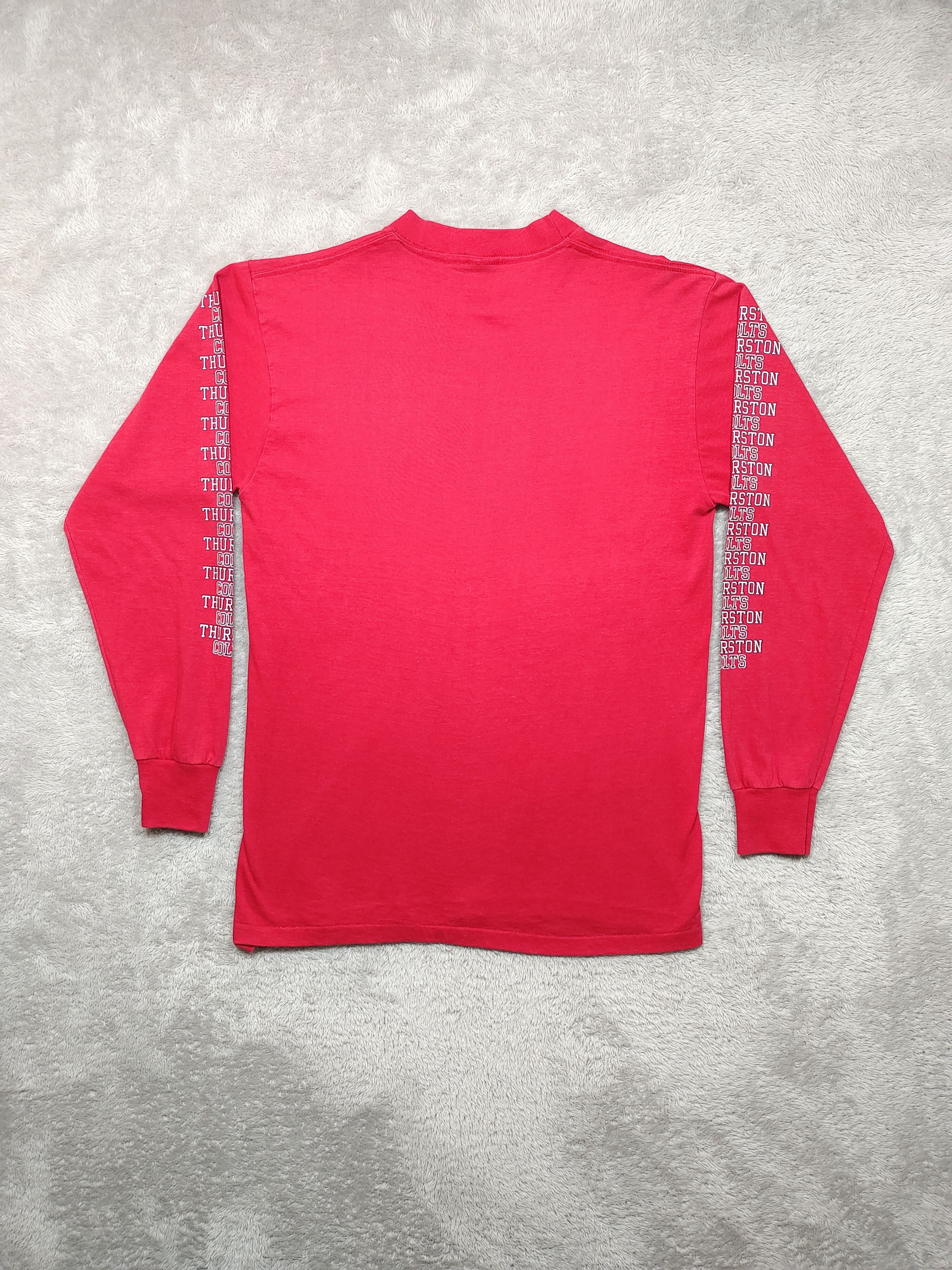 MLB × Vintage VINTAGE ARTEX THURSTON BASE LONG SLEEVE T-SHIRT SPELLOUT Size US L / EU 52-54 / 3 - 2 Thumbnail