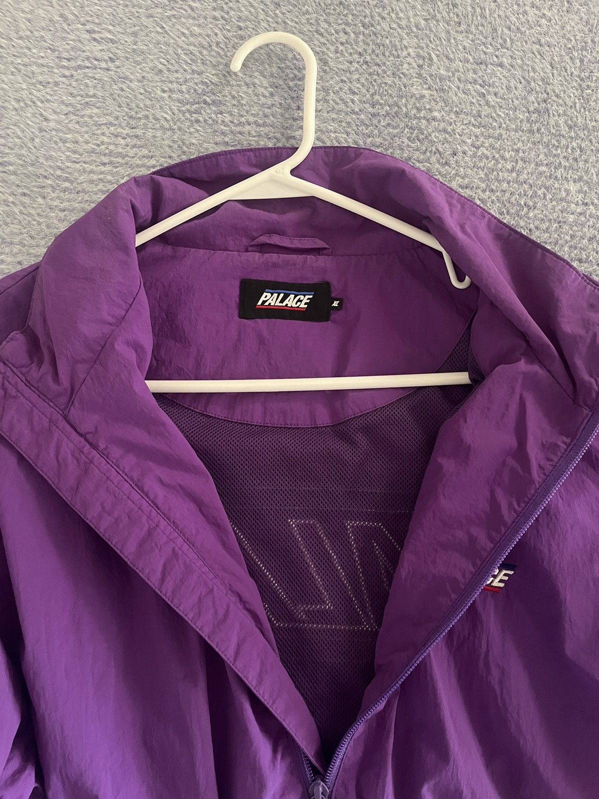 Palace Palace Basically A Shell Purple Jacket Size US XL / EU 56 / 4 - 4 Thumbnail