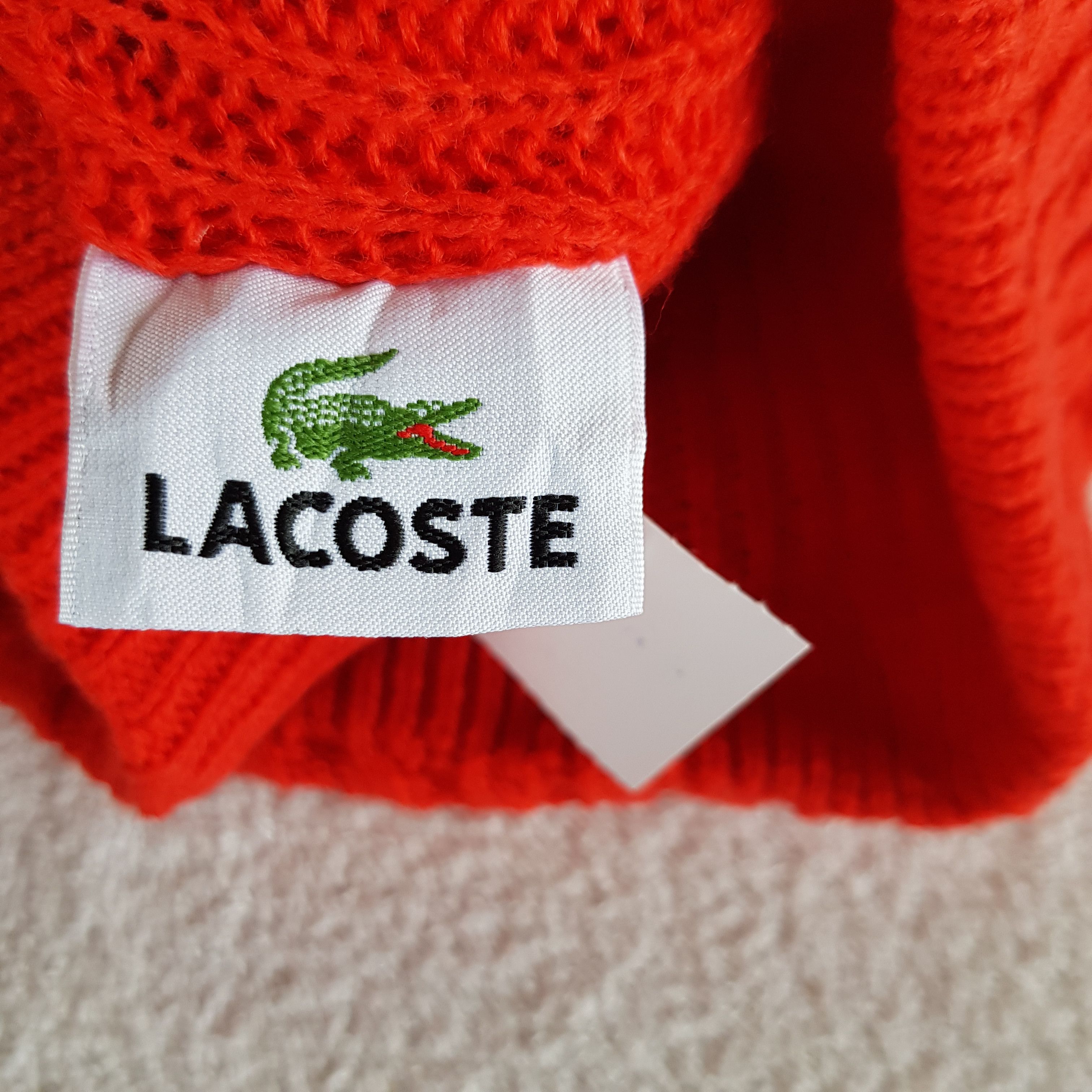 Lacoste Vintage Lacoste Beanie Ribbed Knit Snow Cap Hats. Size ONE SIZE - 7 Thumbnail