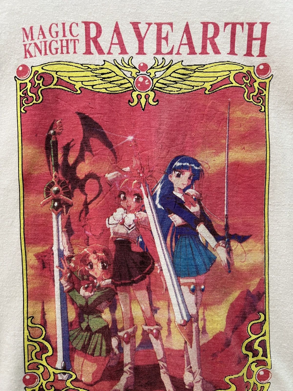 Anime Vintage 90s Magic Knight Rayearth Anime Tee Size US M / EU 48-50 / 2 - 4 Thumbnail