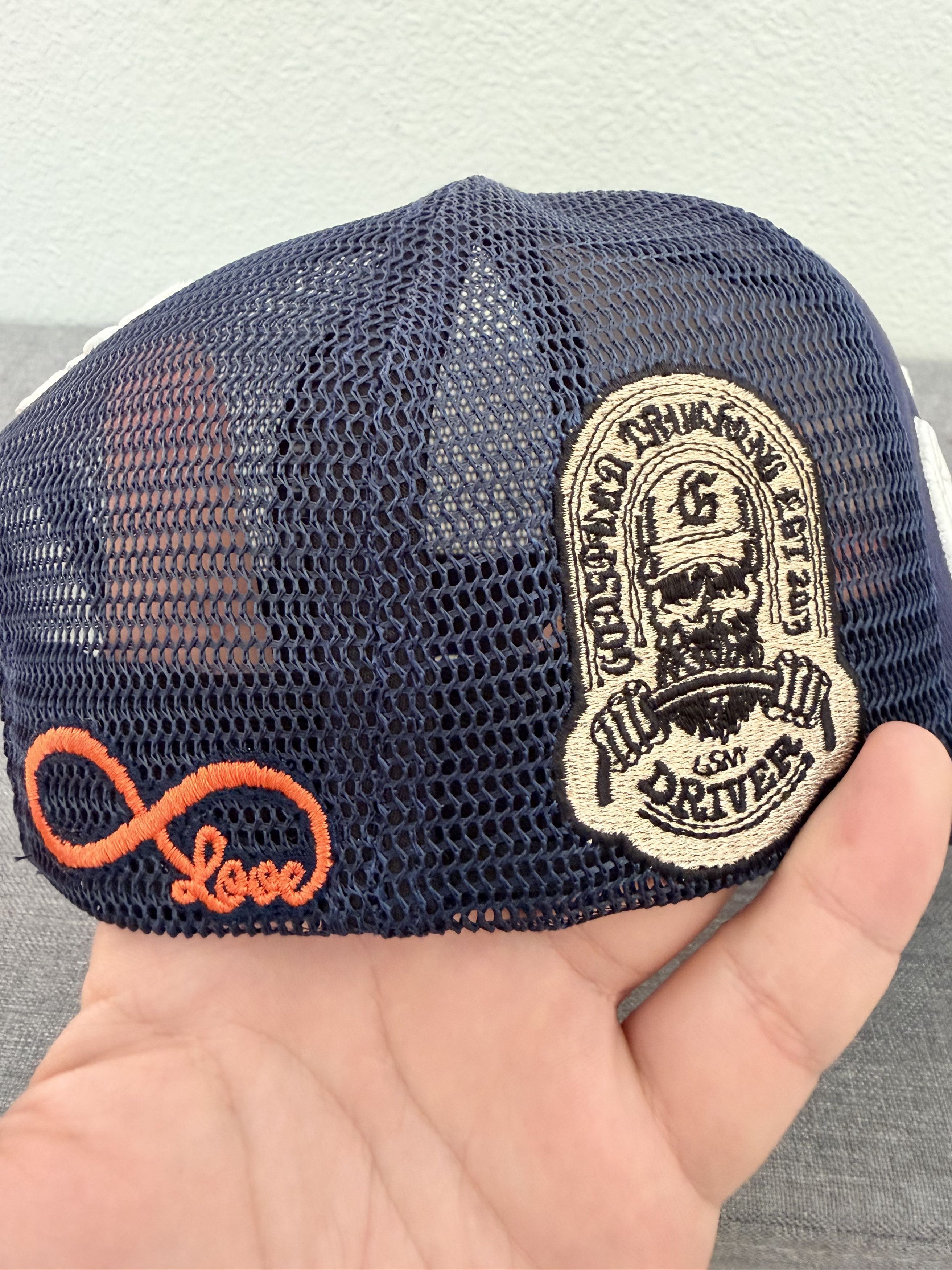 Other Hat Godspeed Snapback Mesh Blue Hat Size ONE SIZE - 9 Thumbnail