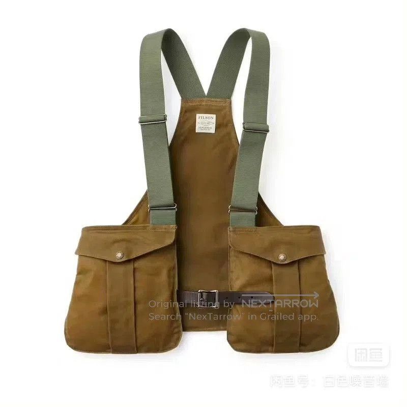 Filson Filson Oil Wax Fishing Vest. Size US L / EU 52-54 / 3 - 1 Thumbnail