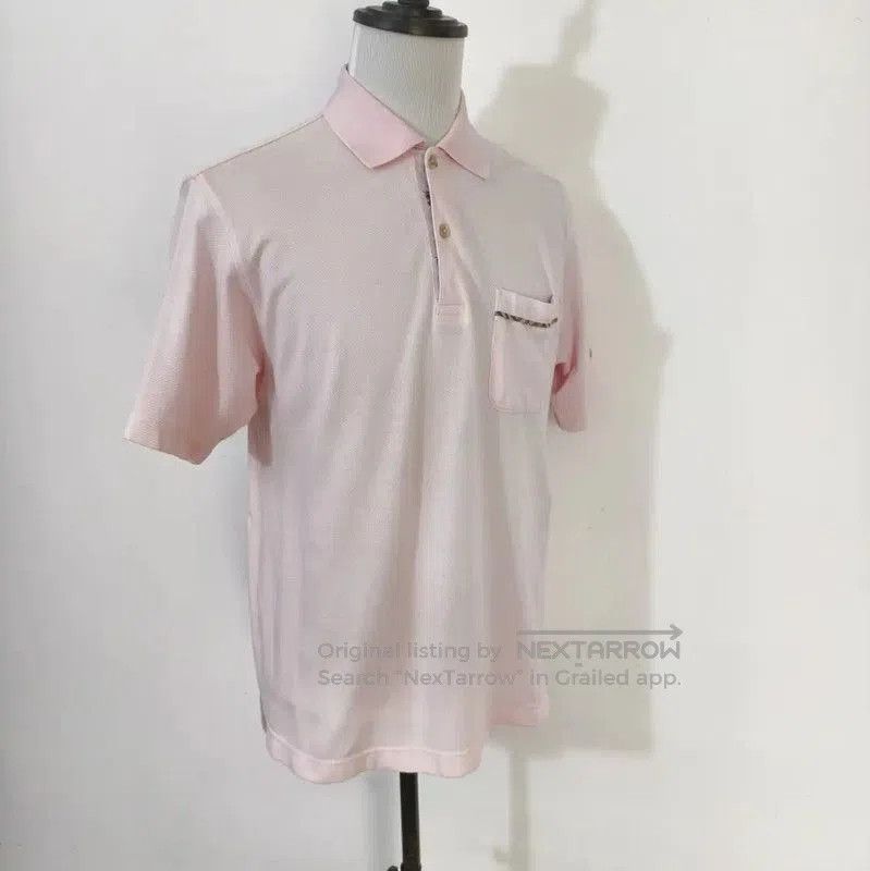 Burberry Burberry Men’s Summer Pink Cotton Polo. Size US M / EU 48-50 / 2 - 5 Thumbnail