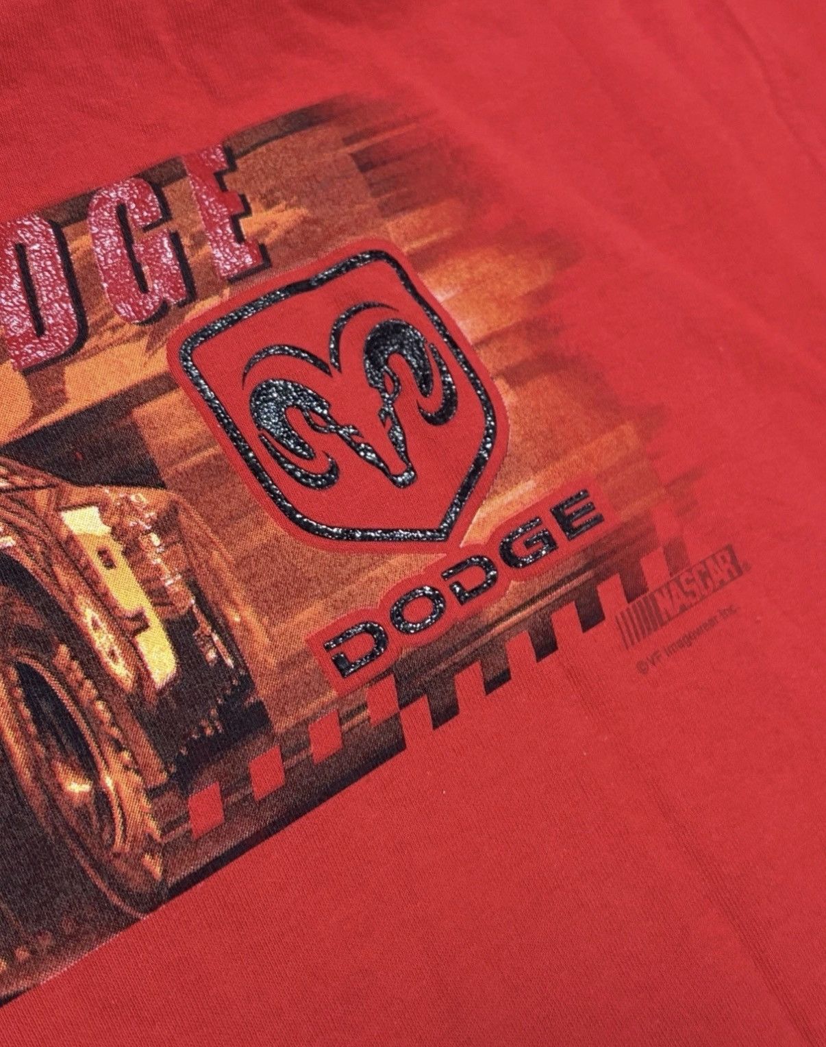 Chase Authentics Vintage Kasey Kahn Dodge Racing Graphic Tee Large Red Chase Size US L / EU 52-54 / 3 - 5 Thumbnail