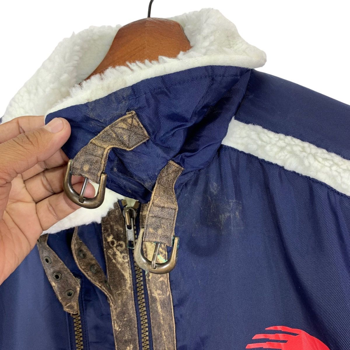 Mizuno × USA Olympics × Vintage 🔥🔥VINTAGE MIZUNO JAPAN OLYMPIC SHERPA JACKET Size US L / EU 52-54 / 3 - 6 Thumbnail