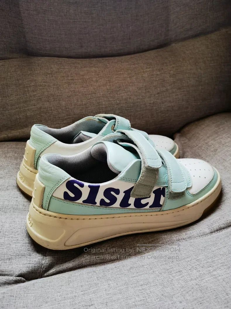 Acne Studios Acne Studios Velcro Pure Cowhide Low-Top White Sneakers wi Size US 6.5 / IT 36.5 - 1 Thumbnail