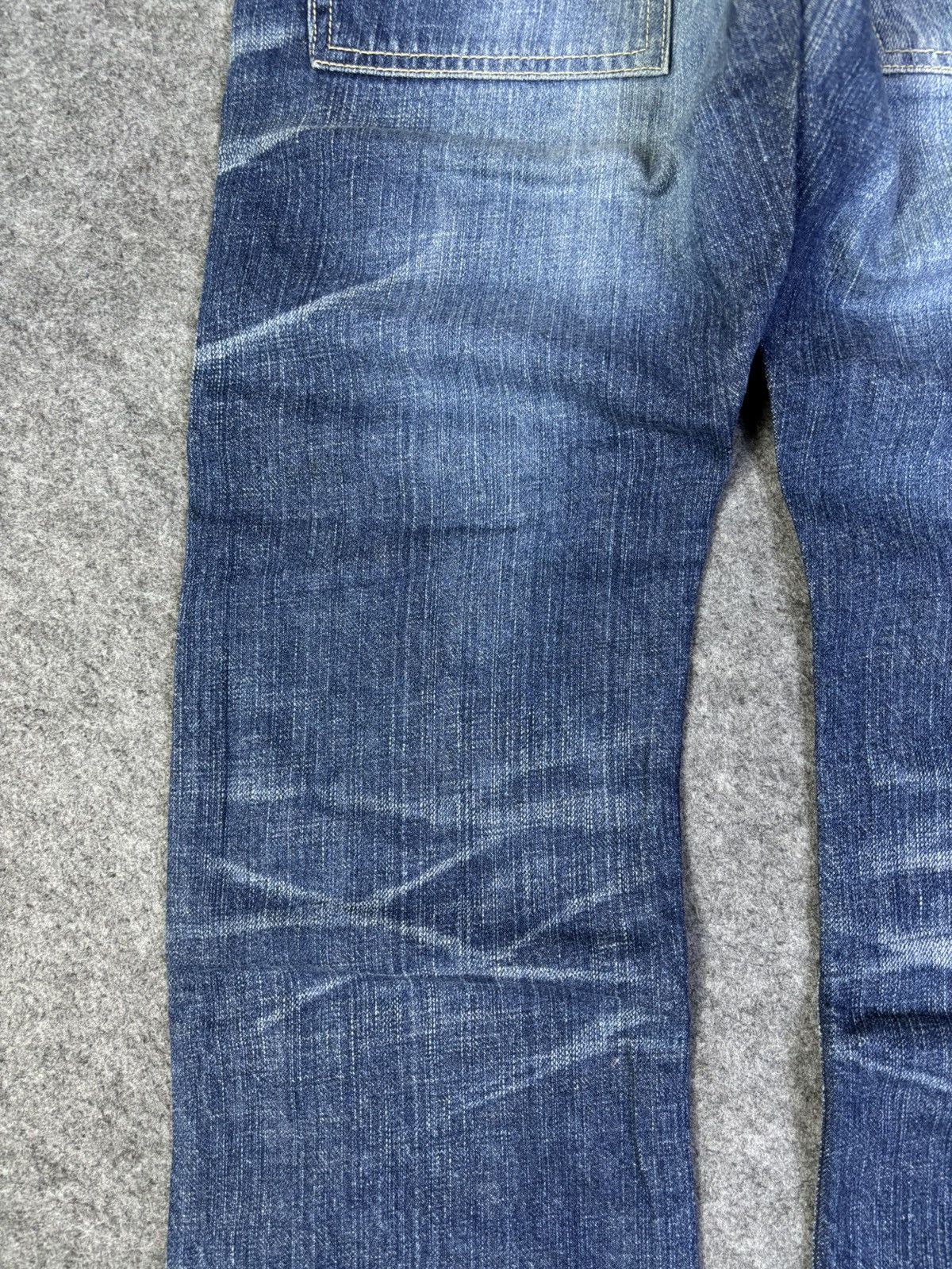 Japanese Brand Vtg Acoustic Okayama Street Beautiful Fades Bush Denim K163 Size US 28 / EU 44 - 15 Thumbnail