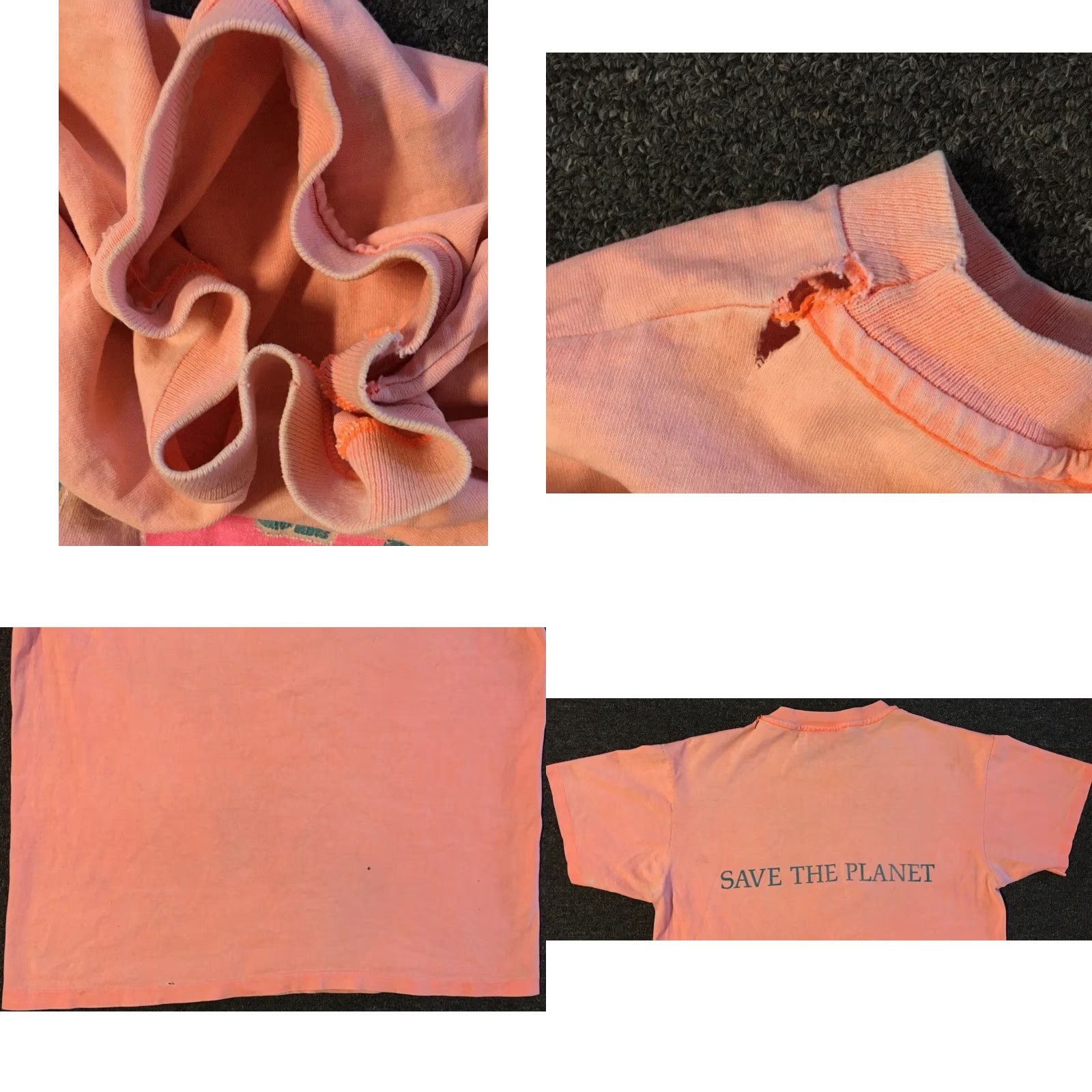 Thrasher Vtg 90s Hard Rock Cafe New York Thrashed Faded Distress Shirt M Grunge Biker Bar Size US M / EU 48-50 / 2 - 9 Thumbnail