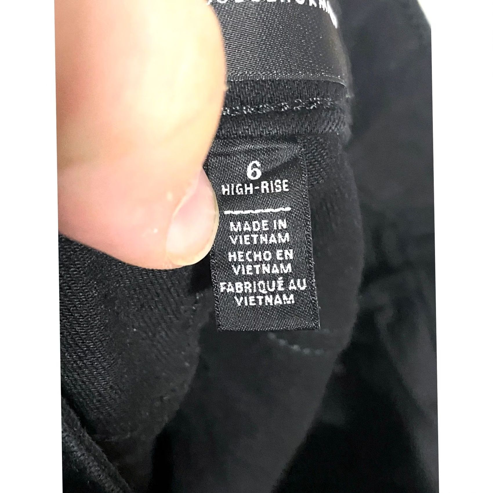 White House Black Market VINTAGE White House Black Market High Rise Skinny Ankle Sculpt Black Jeans 6 Stretch Women's Jeans Size 28" / US 6 / IT 42 - 7 Thumbnail