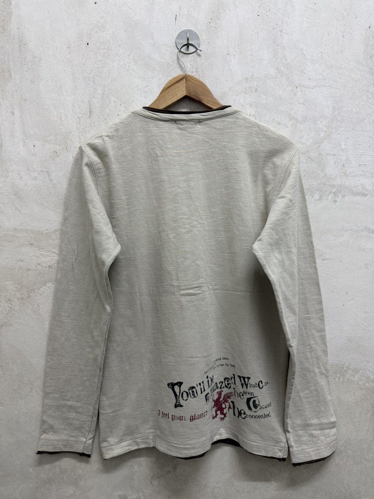 14th Addiction 2000s Archival Punk Lace Bondage Ls Shirt y2k Size US M / EU 48-50 / 2 - 4 Thumbnail