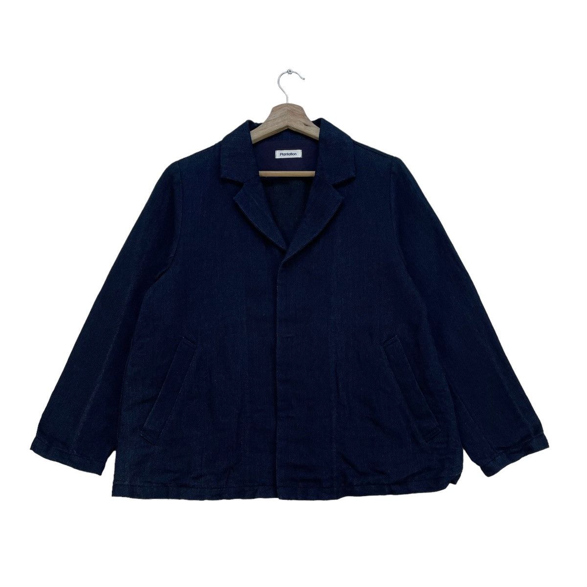 Issey Miyake 🔥Awesome Issey Miyake Plantation Indigo Jacket Size M / US 6-8 / IT 42-44 - 1 Thumbnail