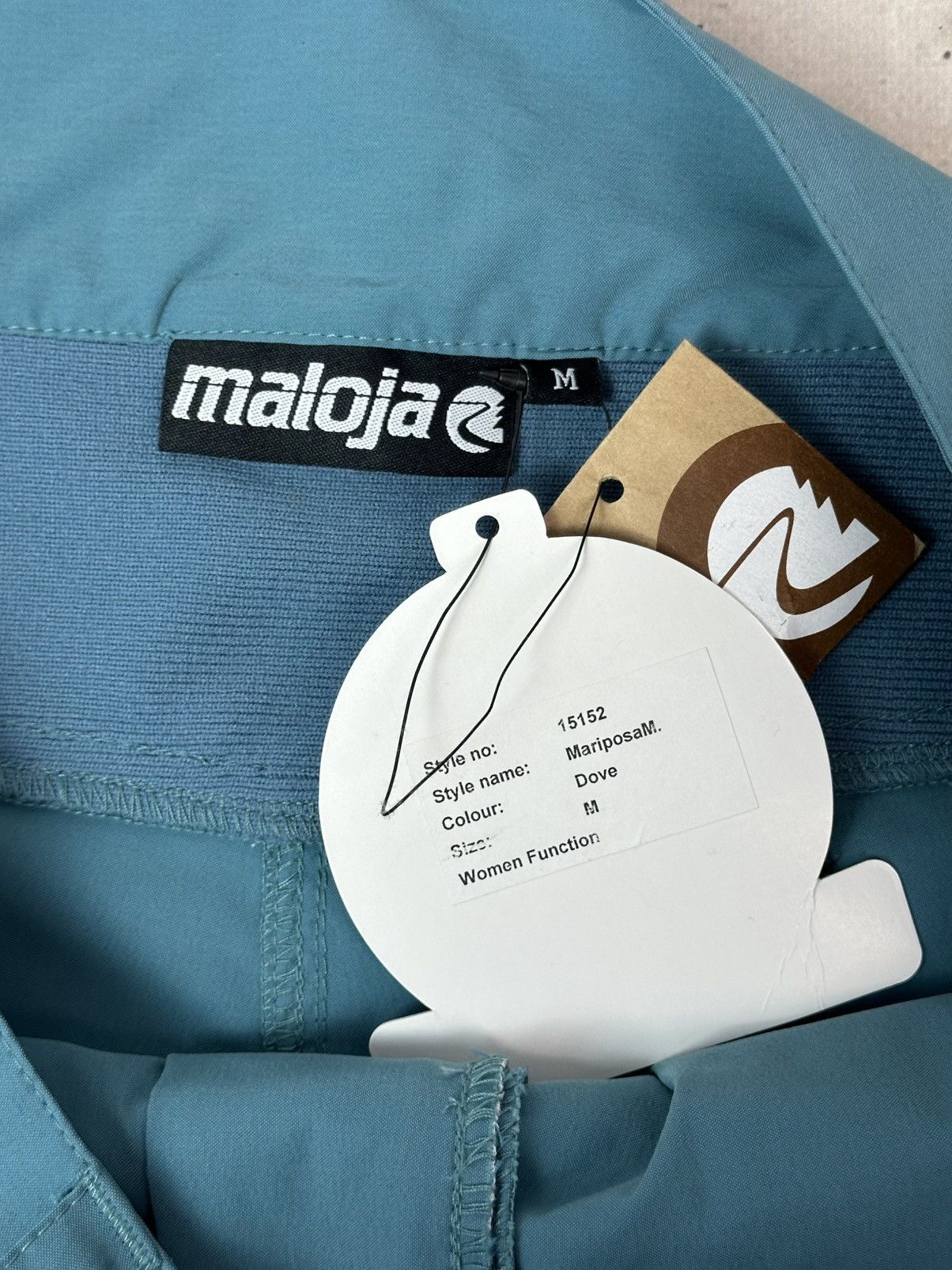 Maloja Maloja Pachamama Sample Turquoise Mariposa Skirt-Shorts Size 32" / US 10 / IT 46 - 8 Thumbnail