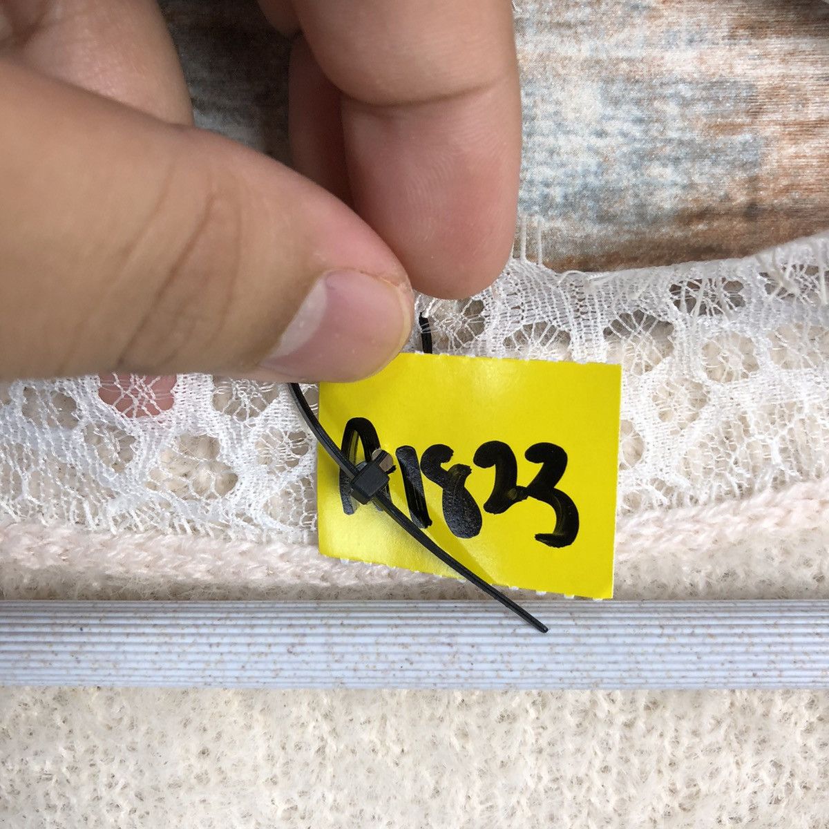 Homespun Knitwear × Japanese Brand Van Ake White Knitwear #A1823 Size M / US 6-8 / IT 42-44 - 9 Thumbnail