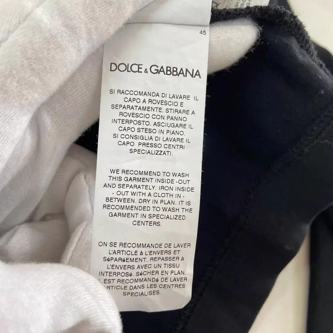 Dolce & Gabbana Dolce&Gabbana Black Doll Collar Blouse 36 Size XS / US 0-2 / IT 36-38 - 8 Thumbnail