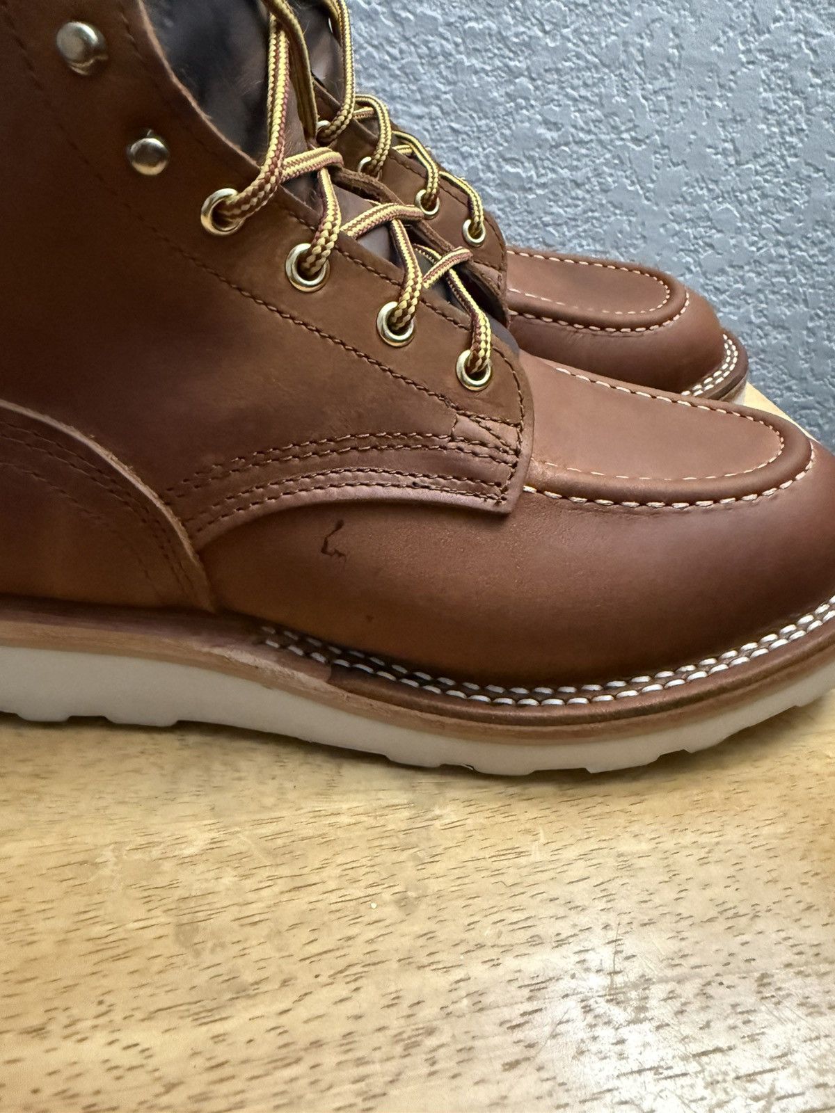 Nicks Boots Nicks Boots Moc Toe Boots 9EEE Size US 9 / EU 42 - 7 Thumbnail