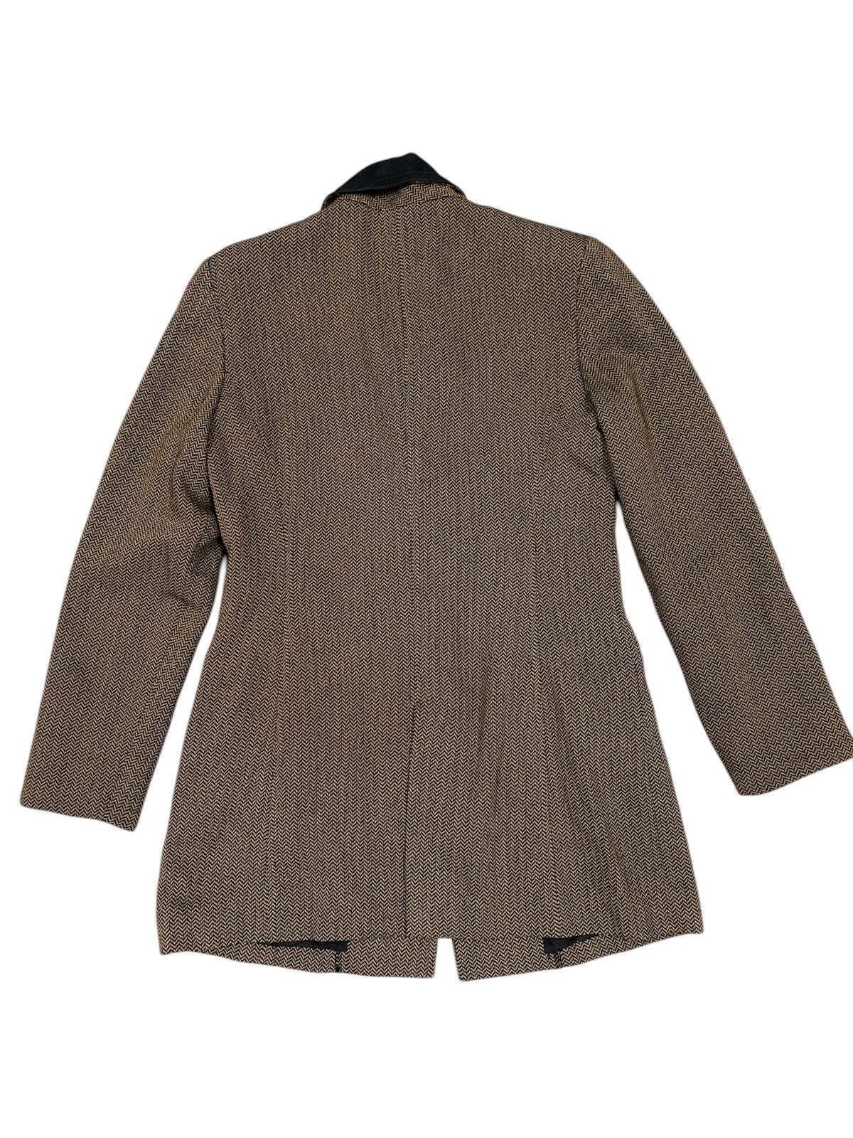 Christian Dior Monsieur VTG Christian Dior Sports Herringbone Wool Blazer Jacket Size M / US 6-8 / IT 42-44 - 2 Thumbnail