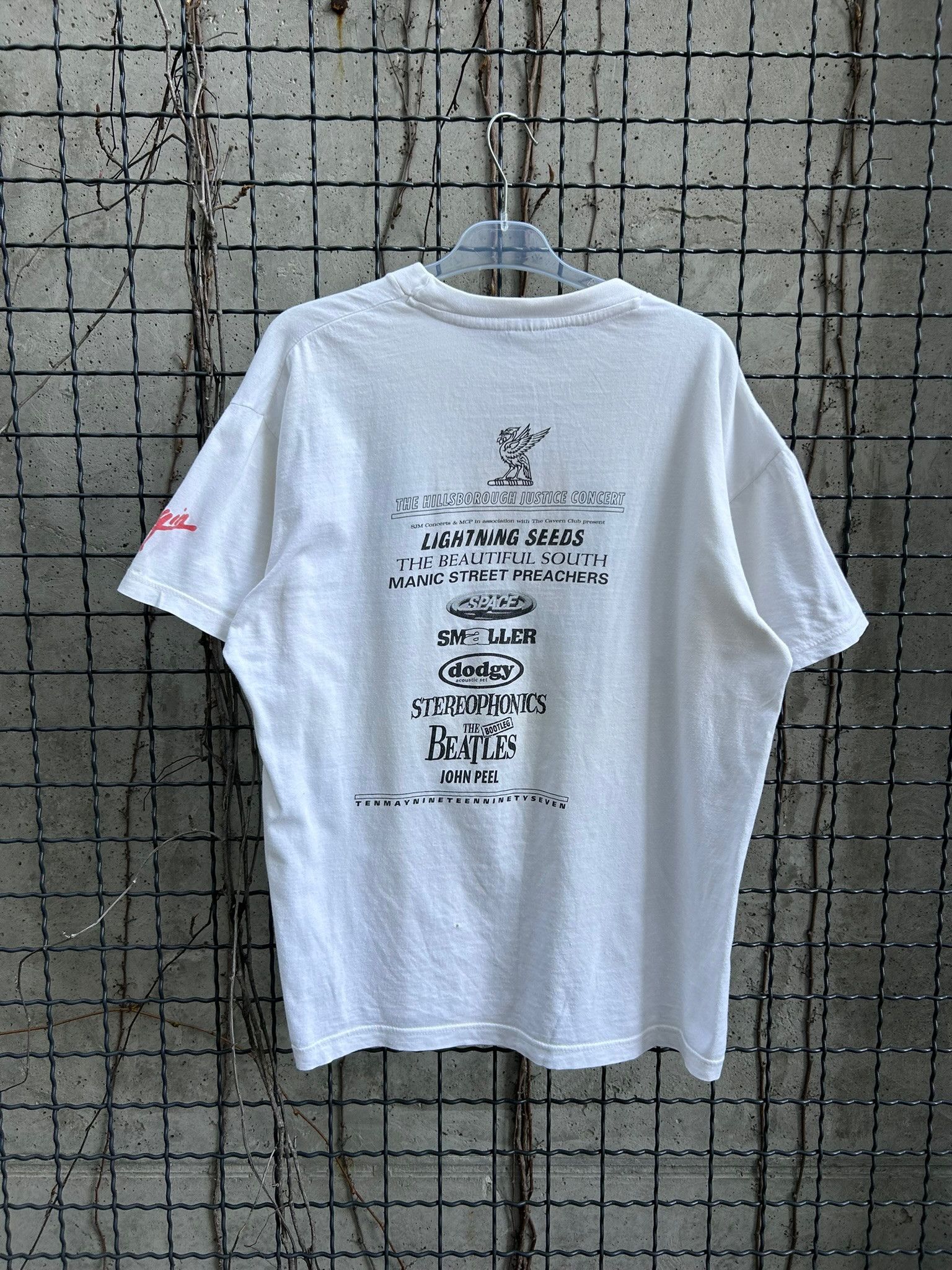 Band Tees Vintage 1997 Rock The Kop Manic Street Preachers Concert Tee Size US L / EU 52-54 / 3 - 2 Thumbnail