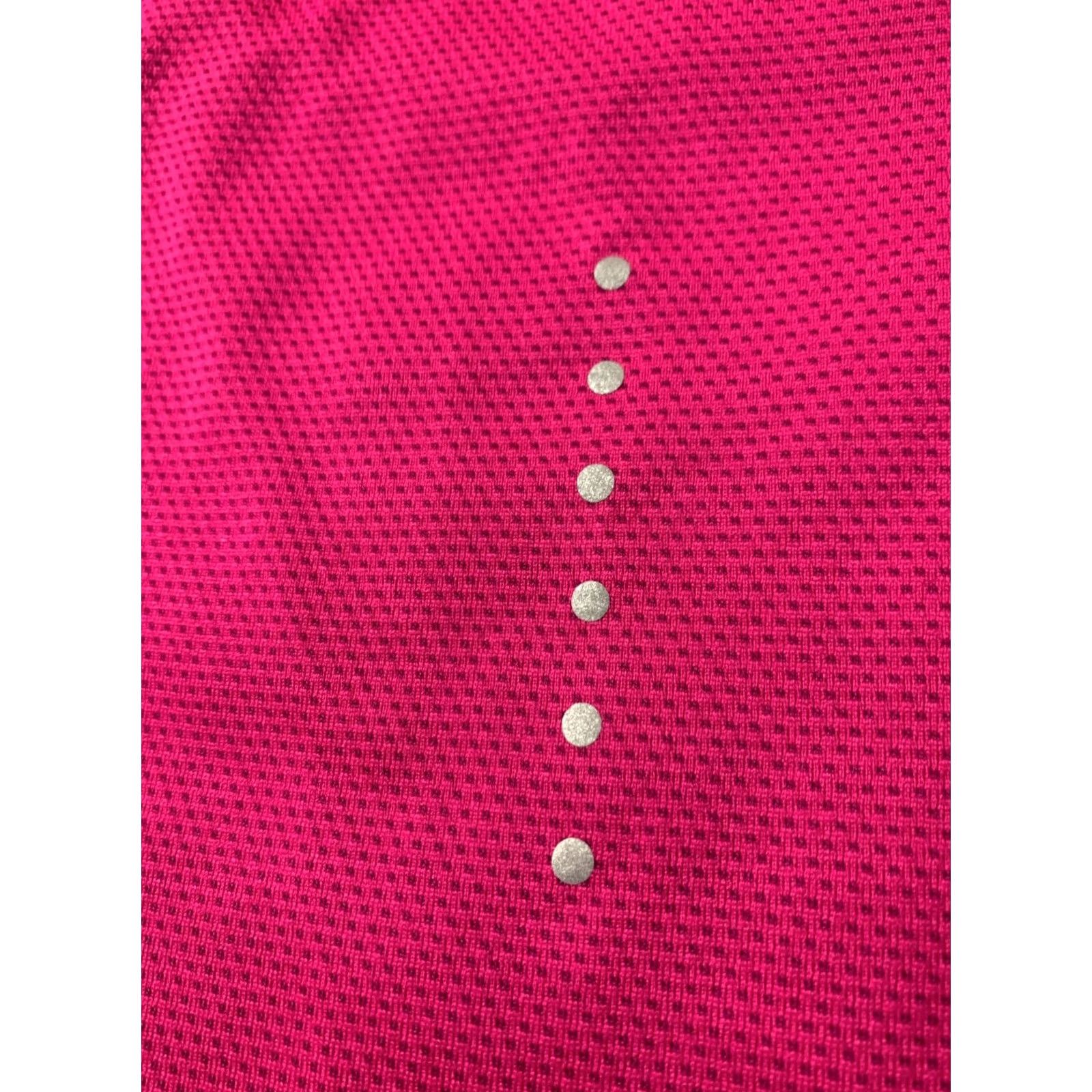 Nike Nike Zonal Cooling Training Shirt Women L Pink Jersey Short Sleeve Reflective Logo Running 60cm 52cm Size L / US 10 / IT 46 - 7 Thumbnail
