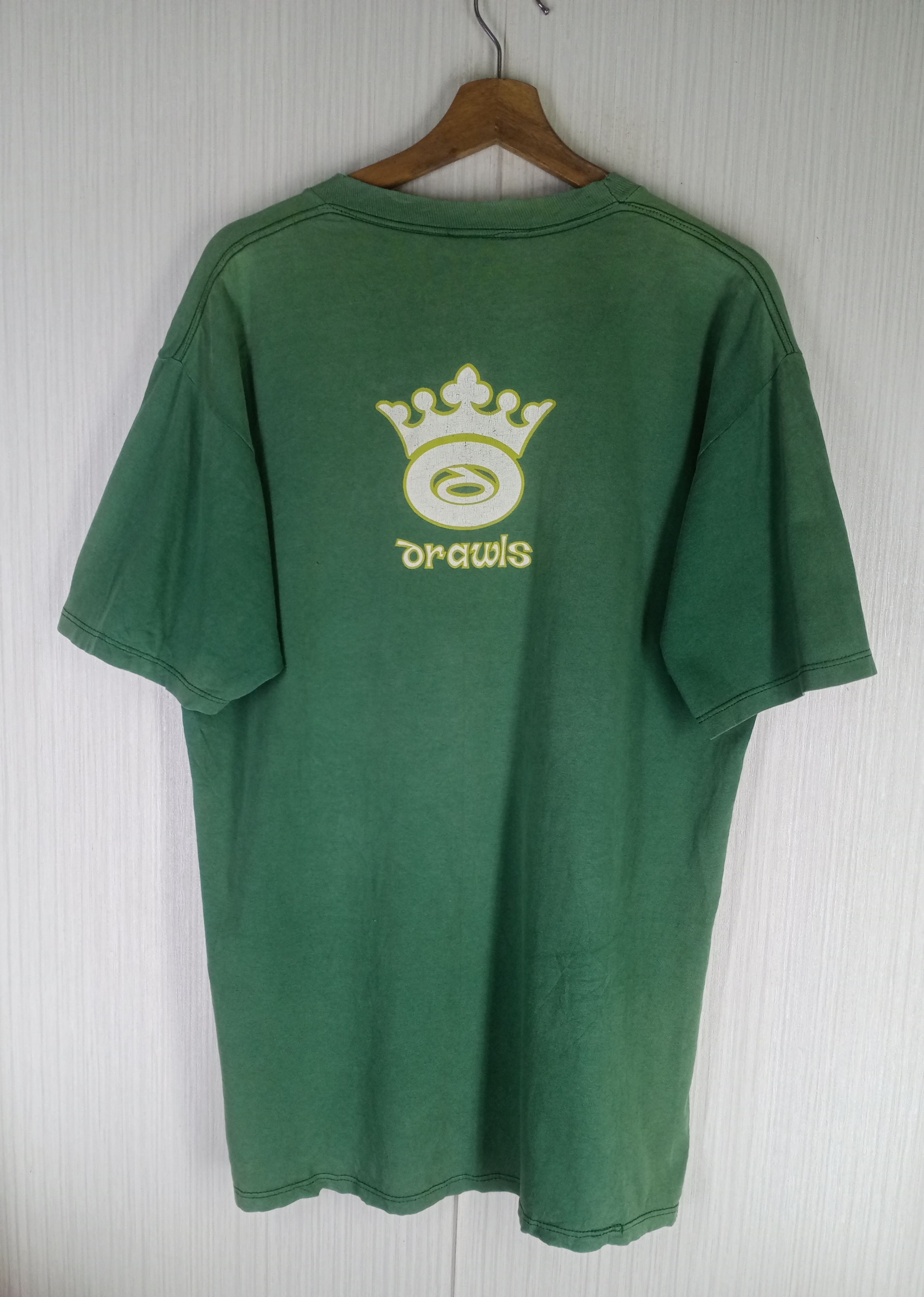 Hook-Ups × Shorty's Skateboards × Vintage Very Rare Vintage Drawls Skateboard Tshirt Size US L / EU 52-54 / 3 - 6 Thumbnail