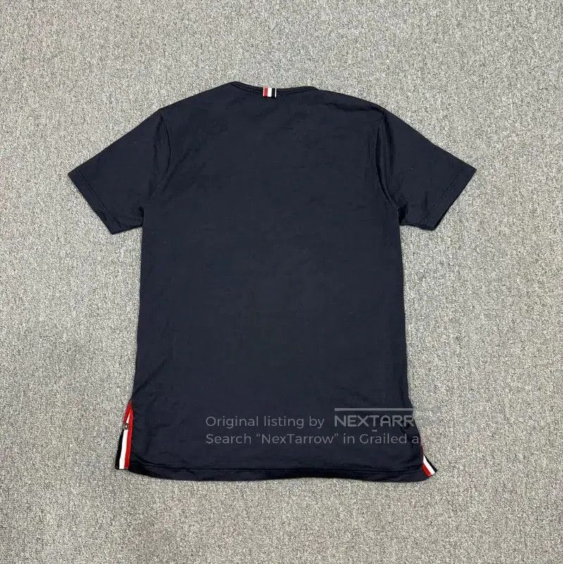 Thom Browne Thom Browne Men's Blue Cotton T-Shirt . Size US M / EU 48-50 / 2 - 1 Thumbnail