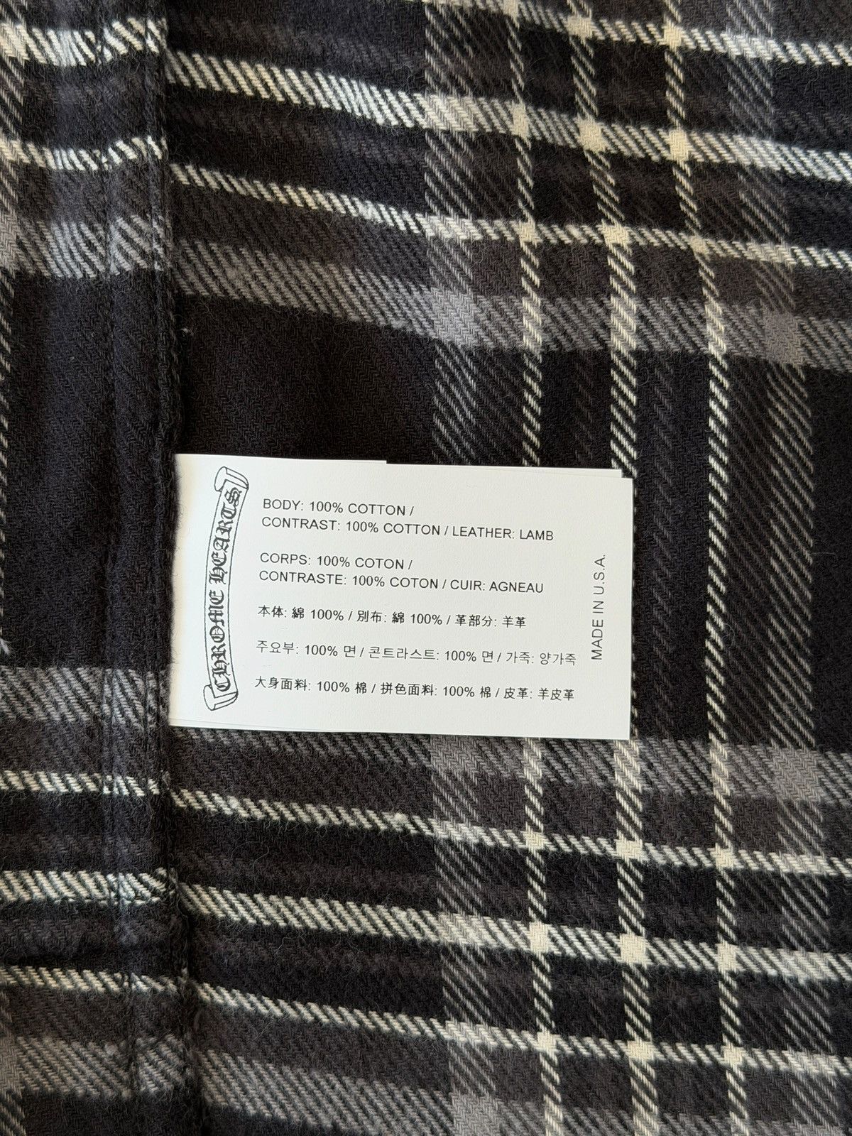 Chrome Hearts Chrome Hearts ‘After School’ Plaid Flannel Long Shorts Size US 32 / EU 48 - 8 Thumbnail