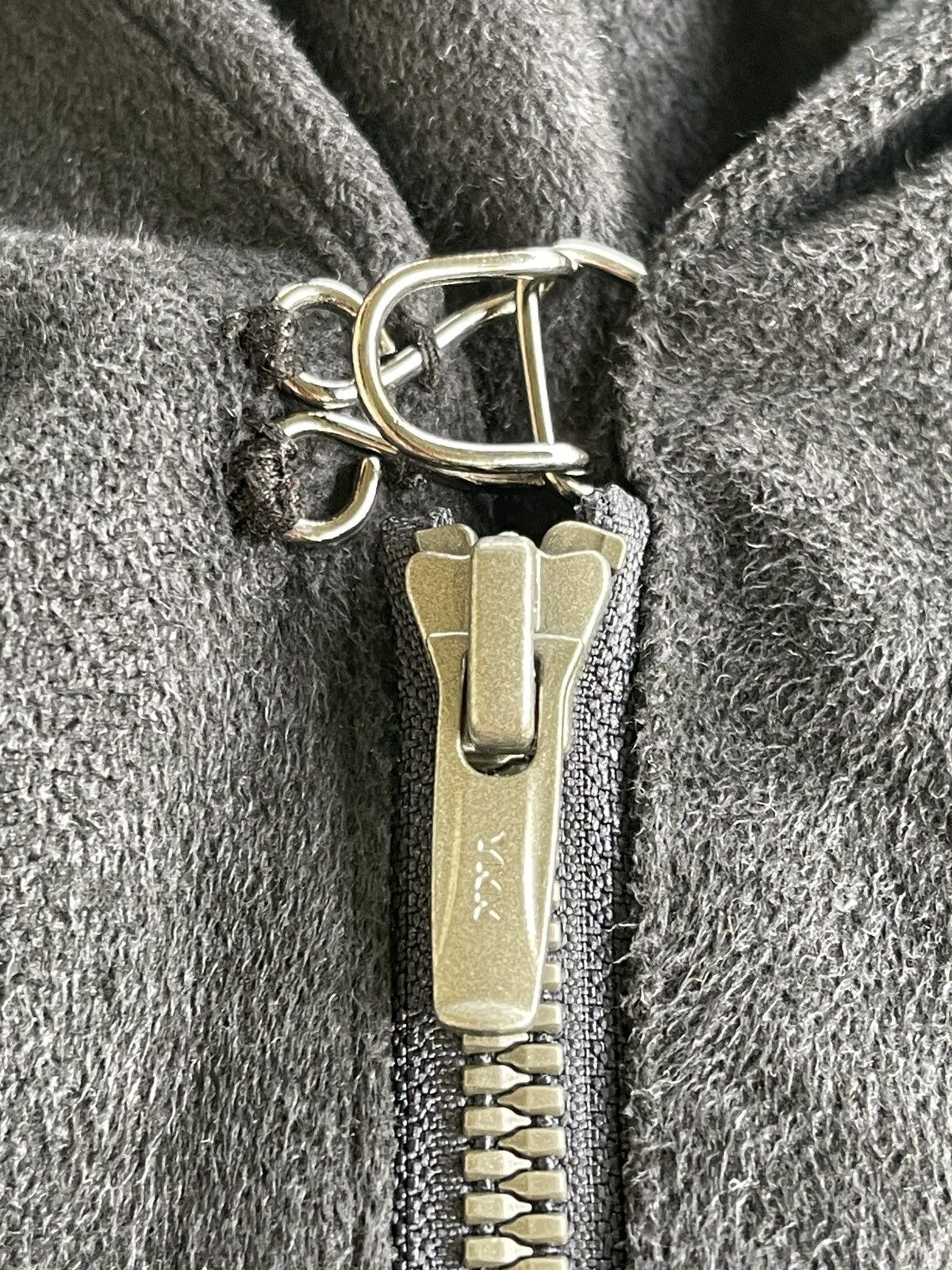 Tornado Mart Asymmetrical Moleskin LGB Style Jacket Hooded Size M / US 6-8 / IT 42-44 - 7 Thumbnail