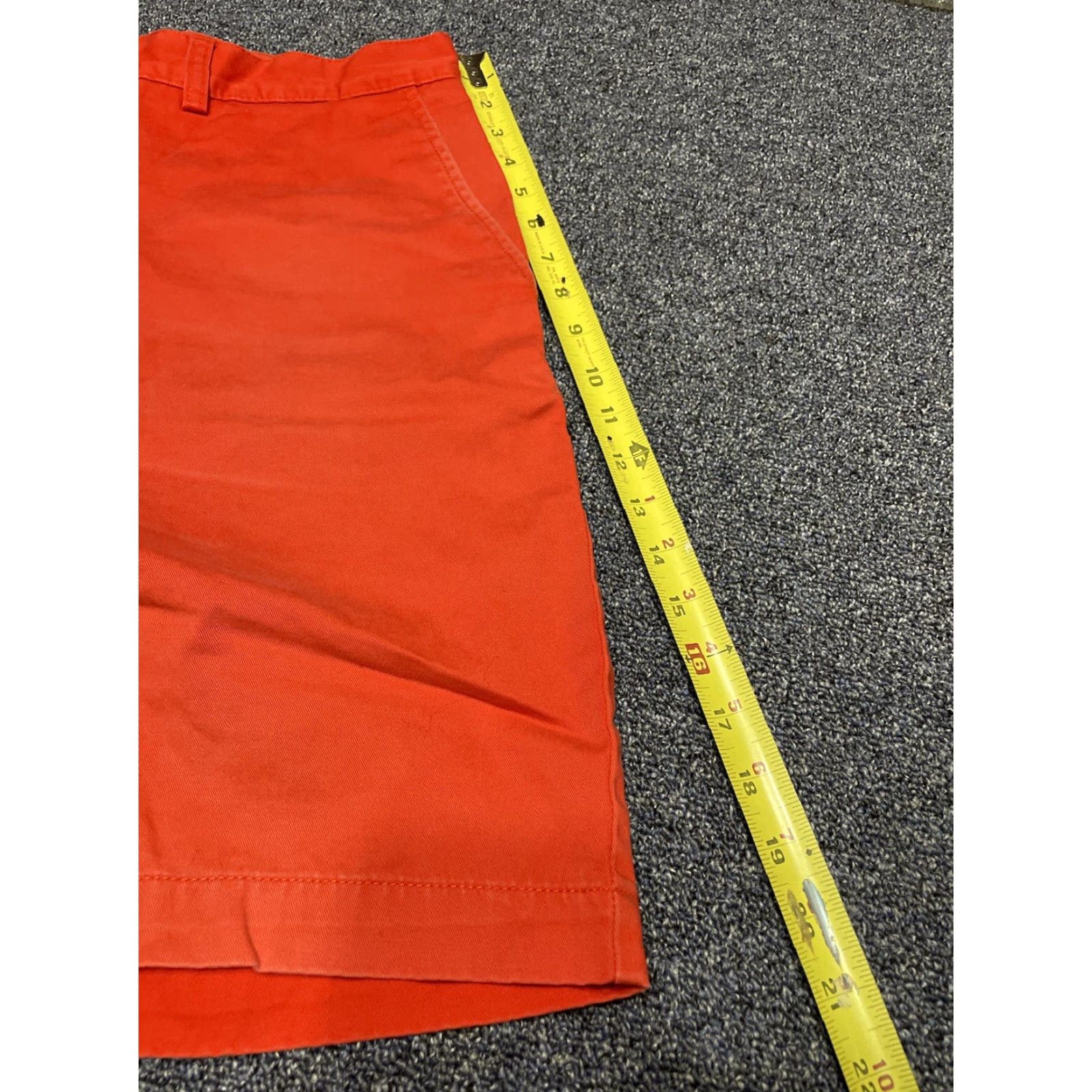 Polo Ralph Lauren VINTAGE Polo Ralph Lauren Prospect Shorts Mens 34 Fade Red Cotton Chino Regular Inseam 9.5" Belt Loops Zip Pockets Logo Size US S / EU 44-46 / 1 - 4 Thumbnail