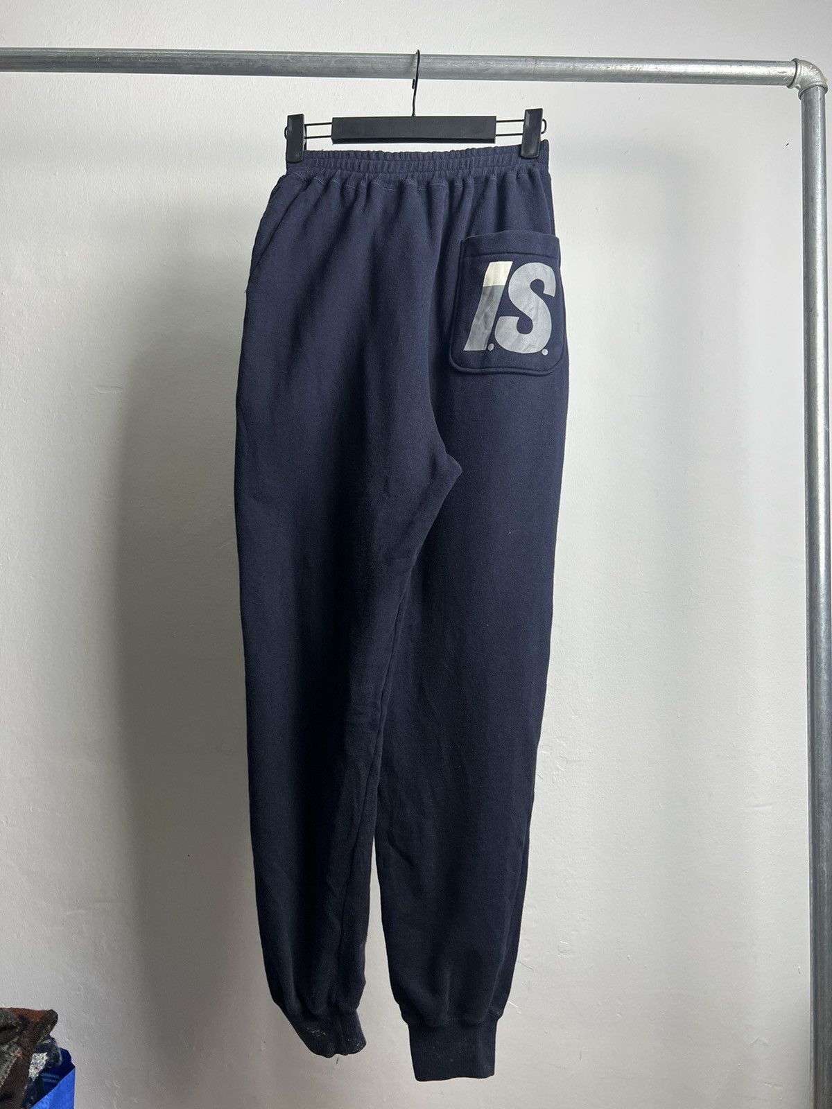 Issey Miyake × Vintage Vintage 1990s Issey Miyake "IS" Sweatpants Size US 30 / EU 46 - 1 Thumbnail
