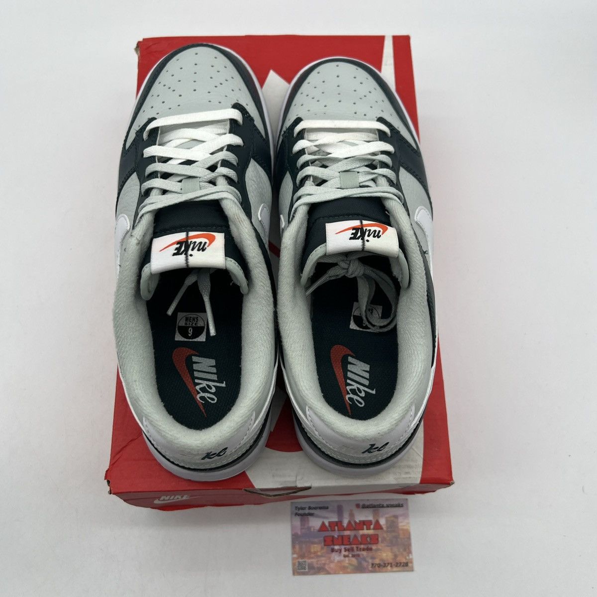 Nike Nike dunk low split deep jungle Size US 9 / EU 42 - 7 Thumbnail