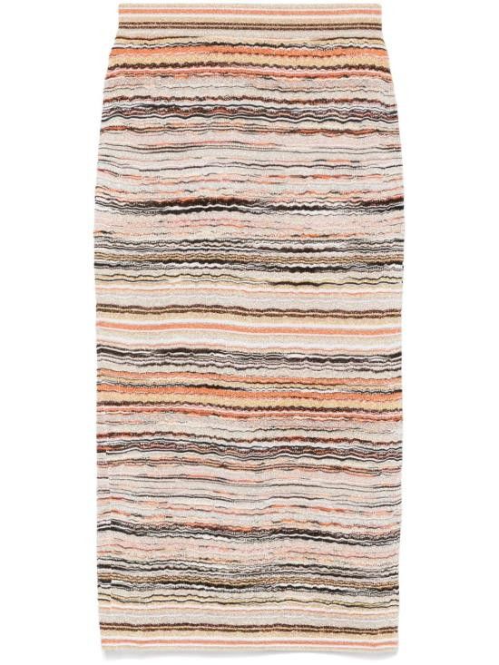 Missoni MISSONI Women Mid Skirts DS25SH09 BK042CS01G4 Orange Size 27" / US 4 / IT 40 - 1 Thumbnail