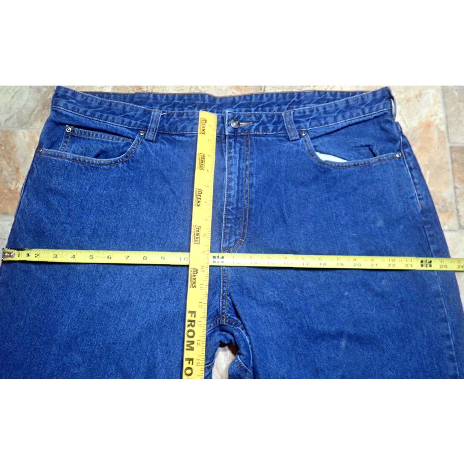 Vintage Duluth Men's Weekender Jeans BallRoom Distressed 42x32 Jeans Regular Denim 5-Pocket Blue 43" Waist 31" Inseam Mens Straight Vintage Size US 42 / EU 58 - 7 Thumbnail