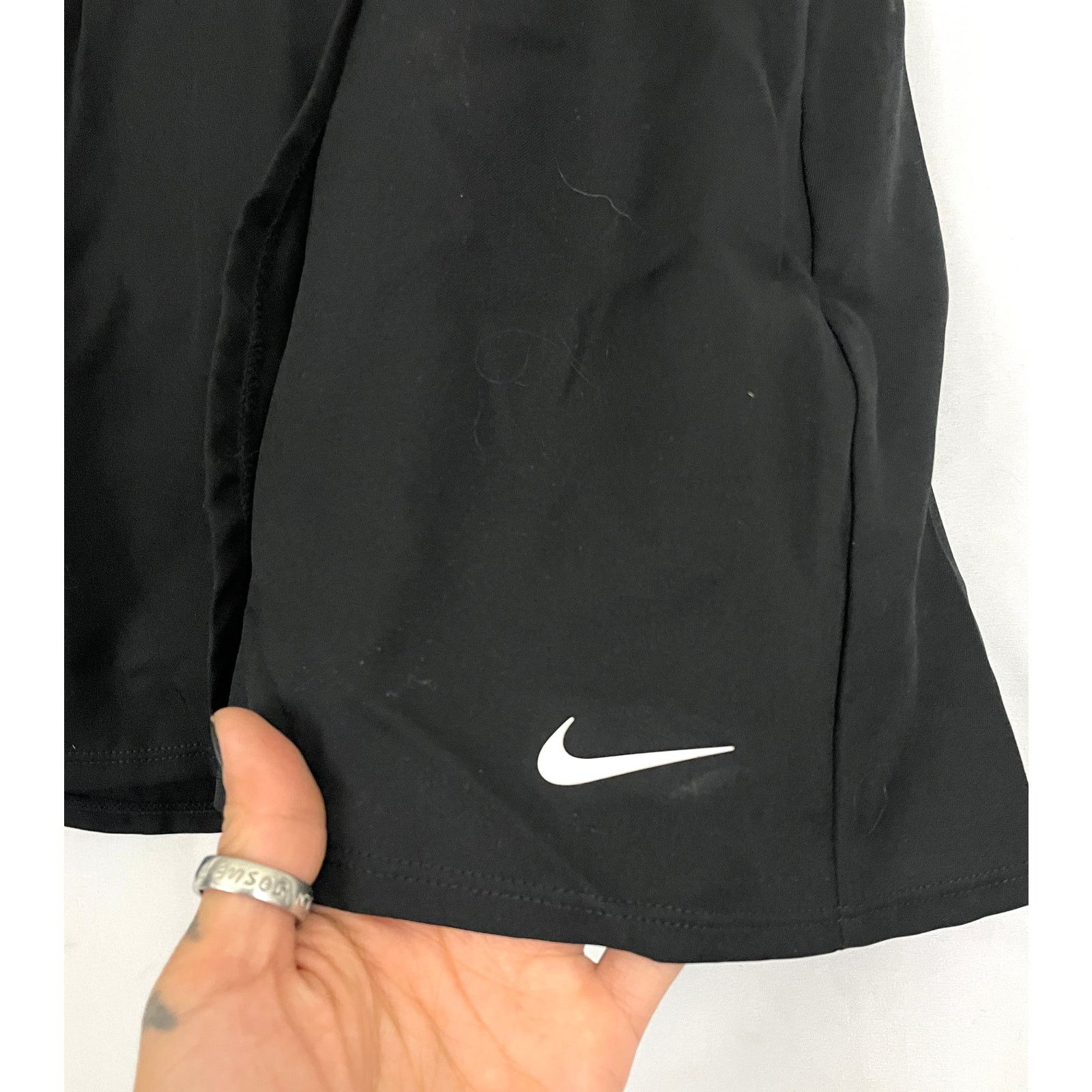 Nike NEW Nike Solid Board Skirt 1X Black Swimsuit Bottoms Size 38" / US 16 / IT 52 - 5 Thumbnail