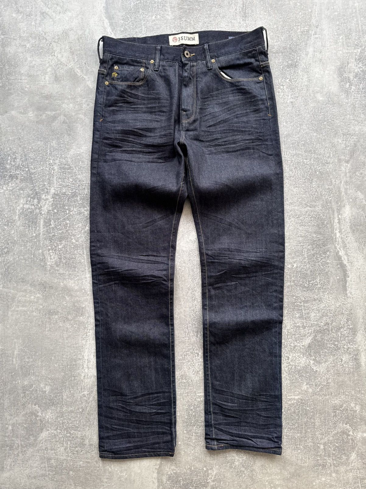 Japanese Brand × Vintage Selvedge Japan Denim Jeans Size US 32 / EU 48 - 1 Thumbnail