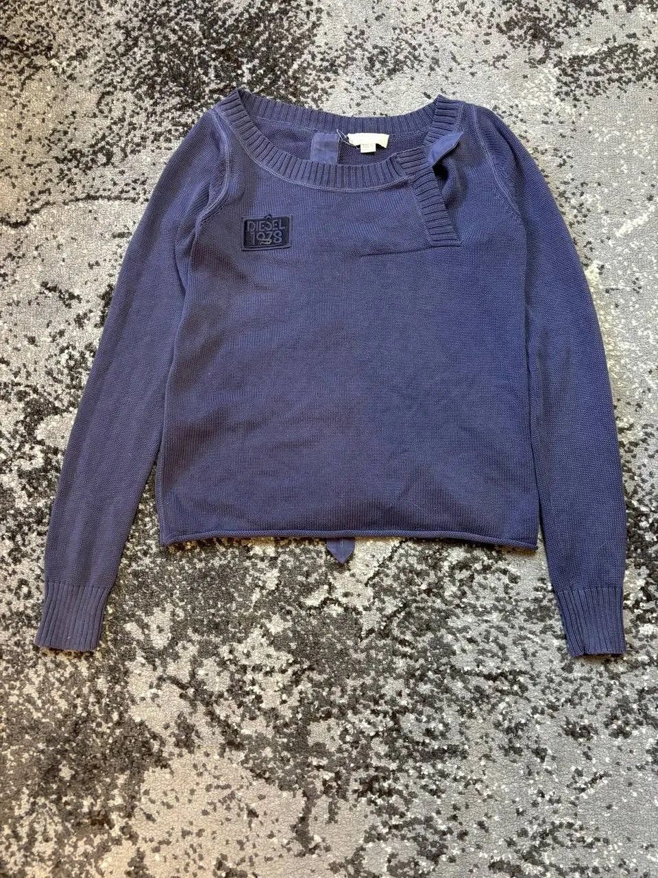 Diesel × Vintage Vintage Y2K Diesel 1978 Avantgarde Knitted Japanese Sweater Size US S / EU 44-46 / 1 - 1 Thumbnail