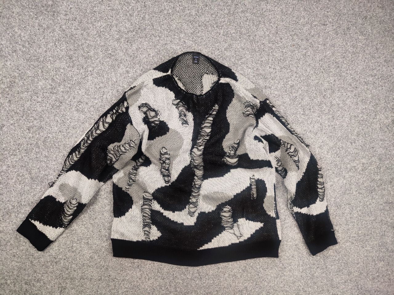 If Six Was Nine Vintage Japan if six was nine Style distressed Knit Sweater Size US M / EU 48-50 / 2 - 8 Thumbnail