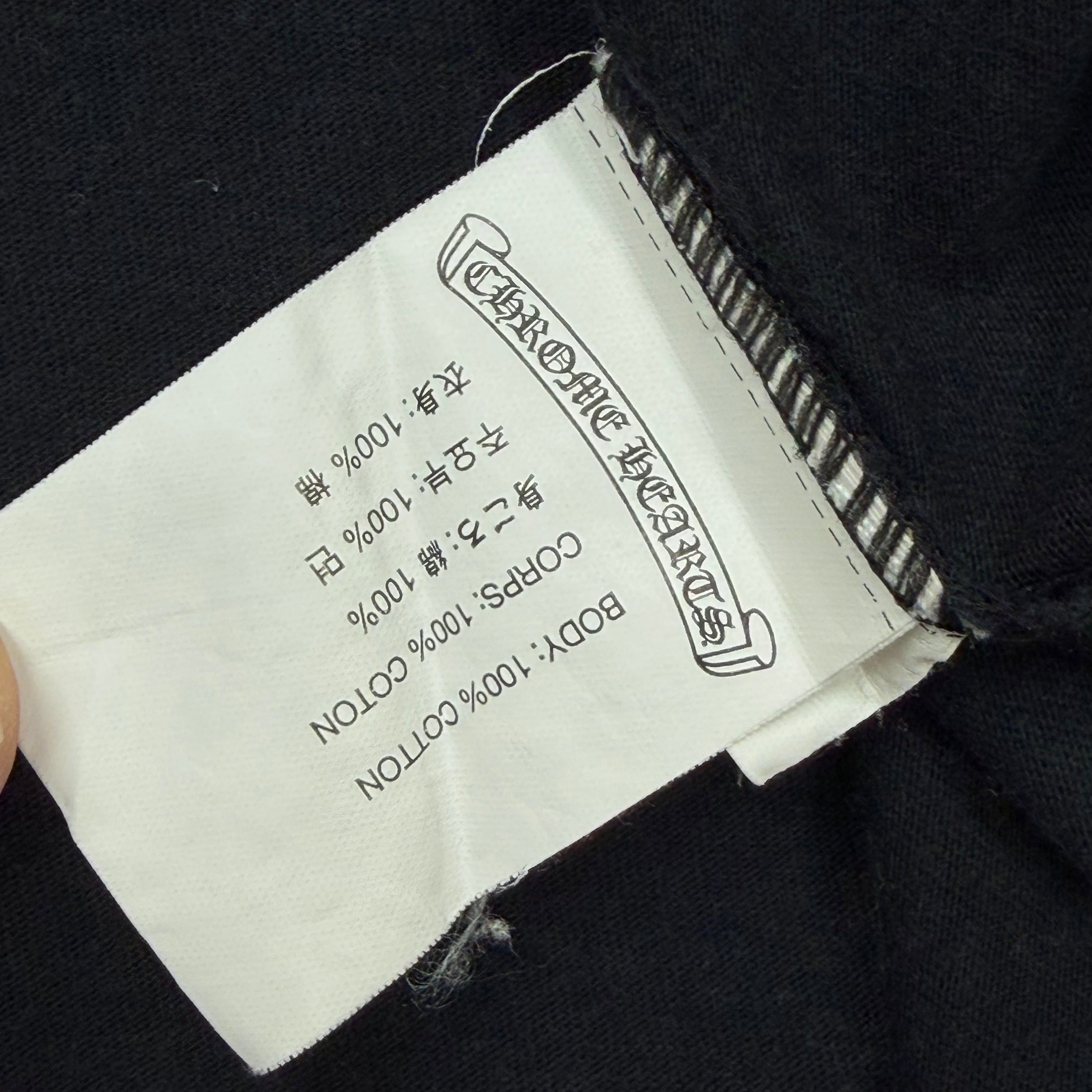 Chrome Hearts Chrome Hearts Monogram Fleur Black Tee S Size US S / EU 44-46 / 1 - 5 Thumbnail