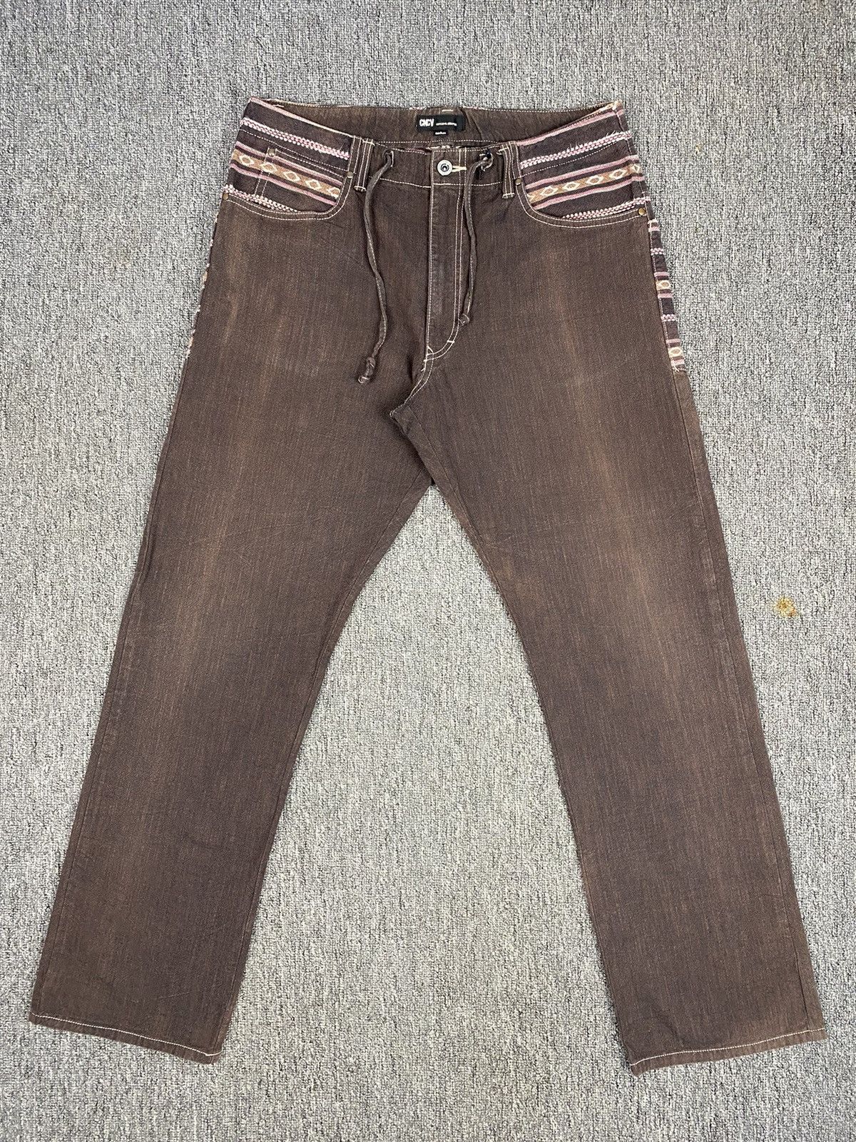 Japanese Brand Concave Attempt Native Flare Pant Size US 32 / EU 48 - 2 Thumbnail