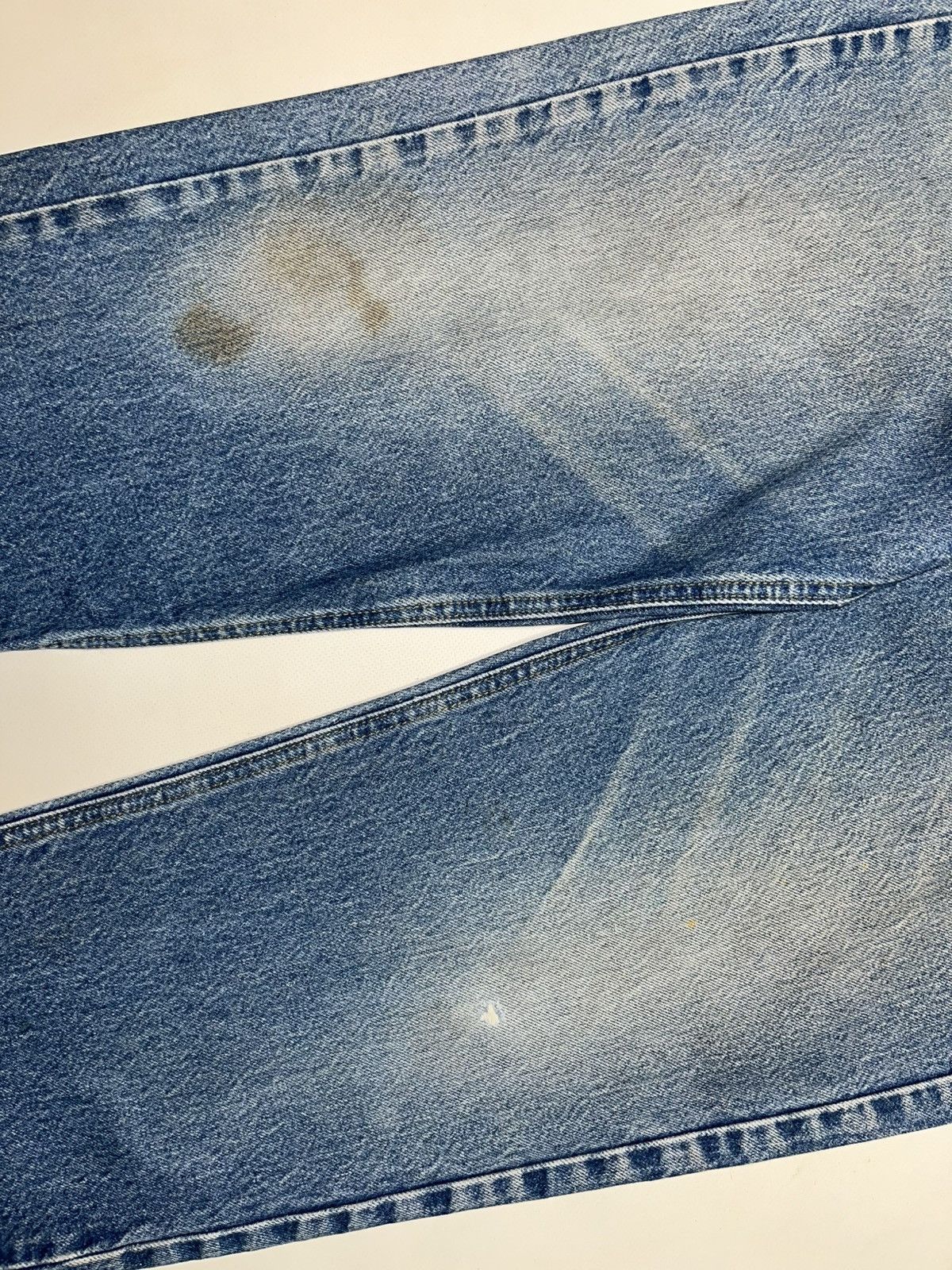 Carhartt Vintage 90’s Carhartt blue jeans Size US 34 / EU 50 - 13 Thumbnail